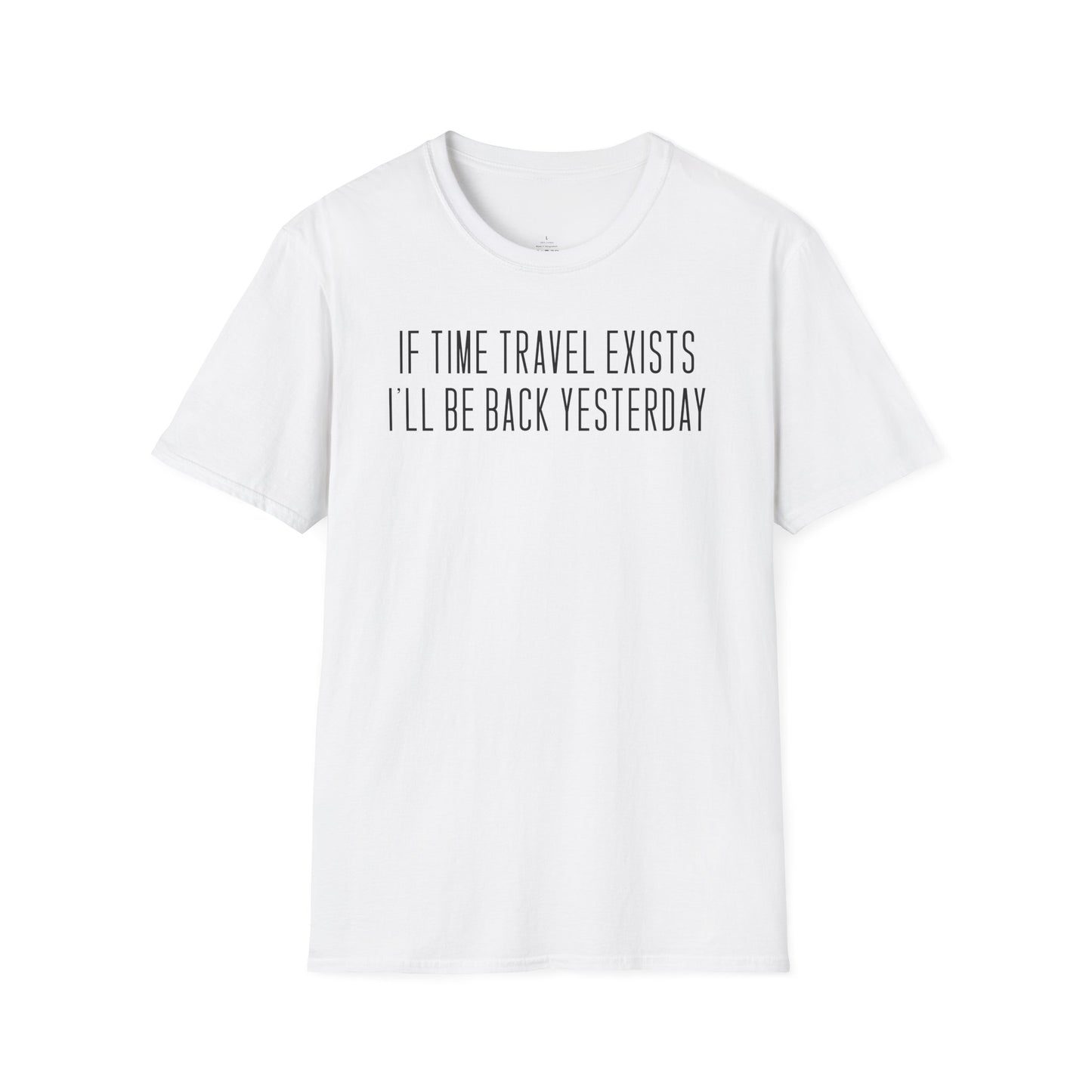 "If Time Travel Exists 0.2" Premium Physics Shirt