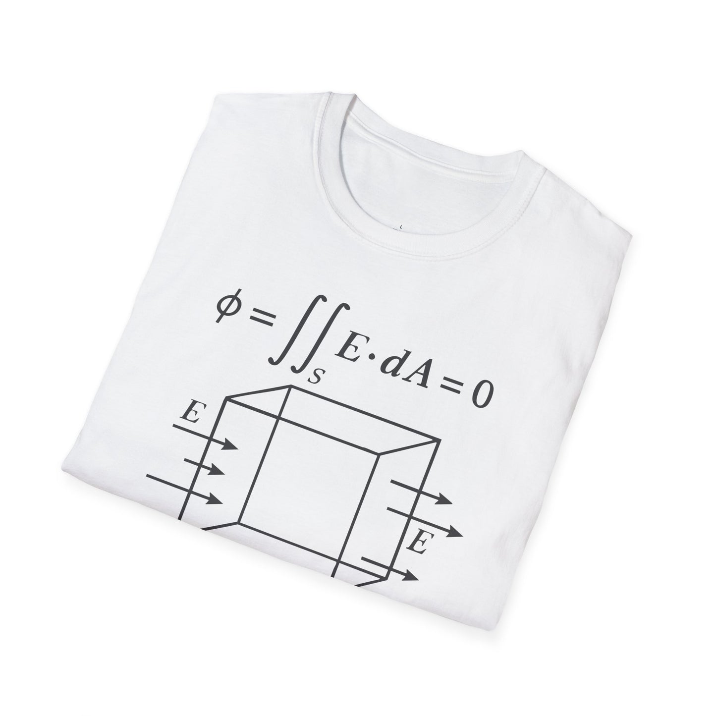"No Flux Given" - Premium Physics Shirt