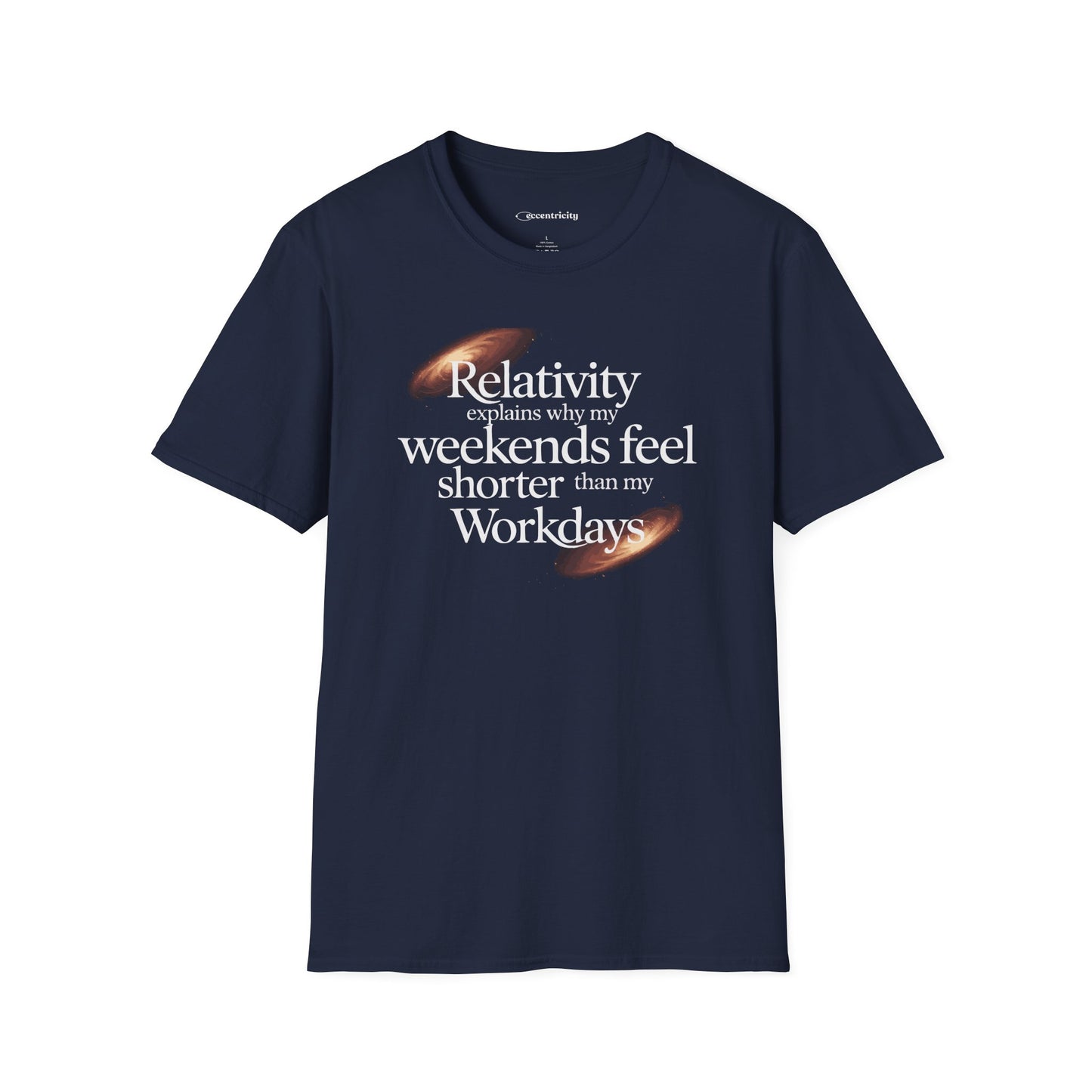 "Relativity Weekend Graphic" Premium Physics Shirt