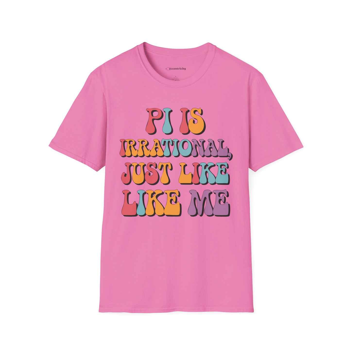 "Pi is Irrational 70s" Premium Physics Shirt