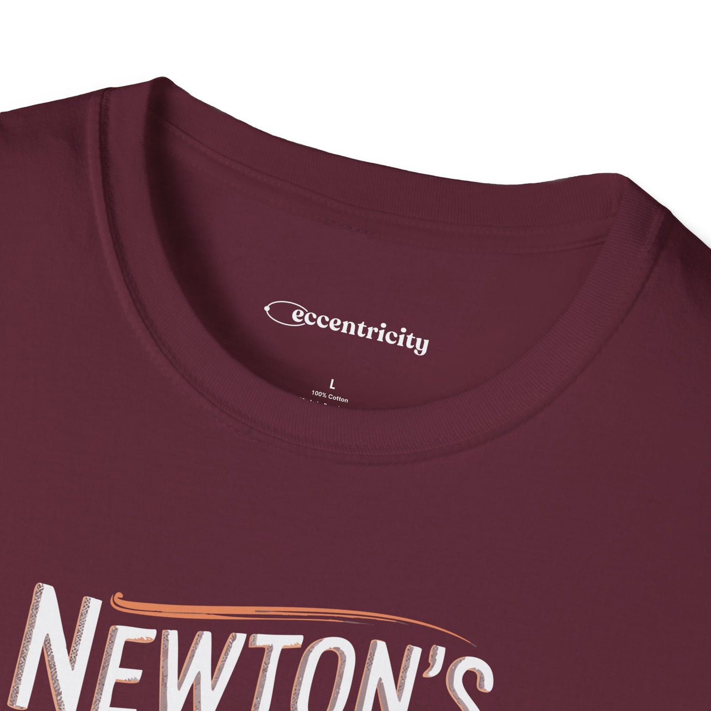 "Newton's 1st LawCoffee Cat" Premium Physics Shirt