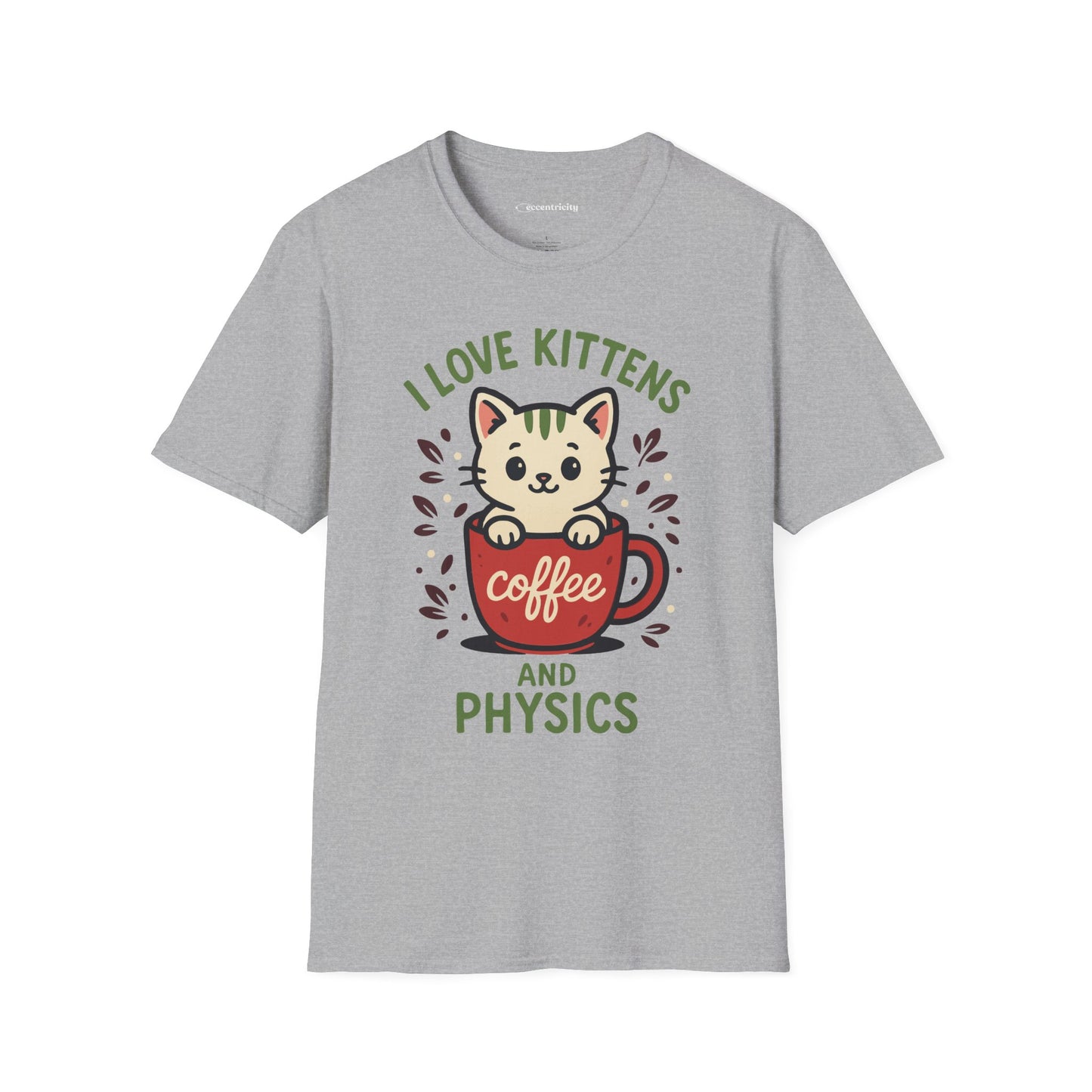 "I Love Kittens and Physics" - Premium Physics Shirt