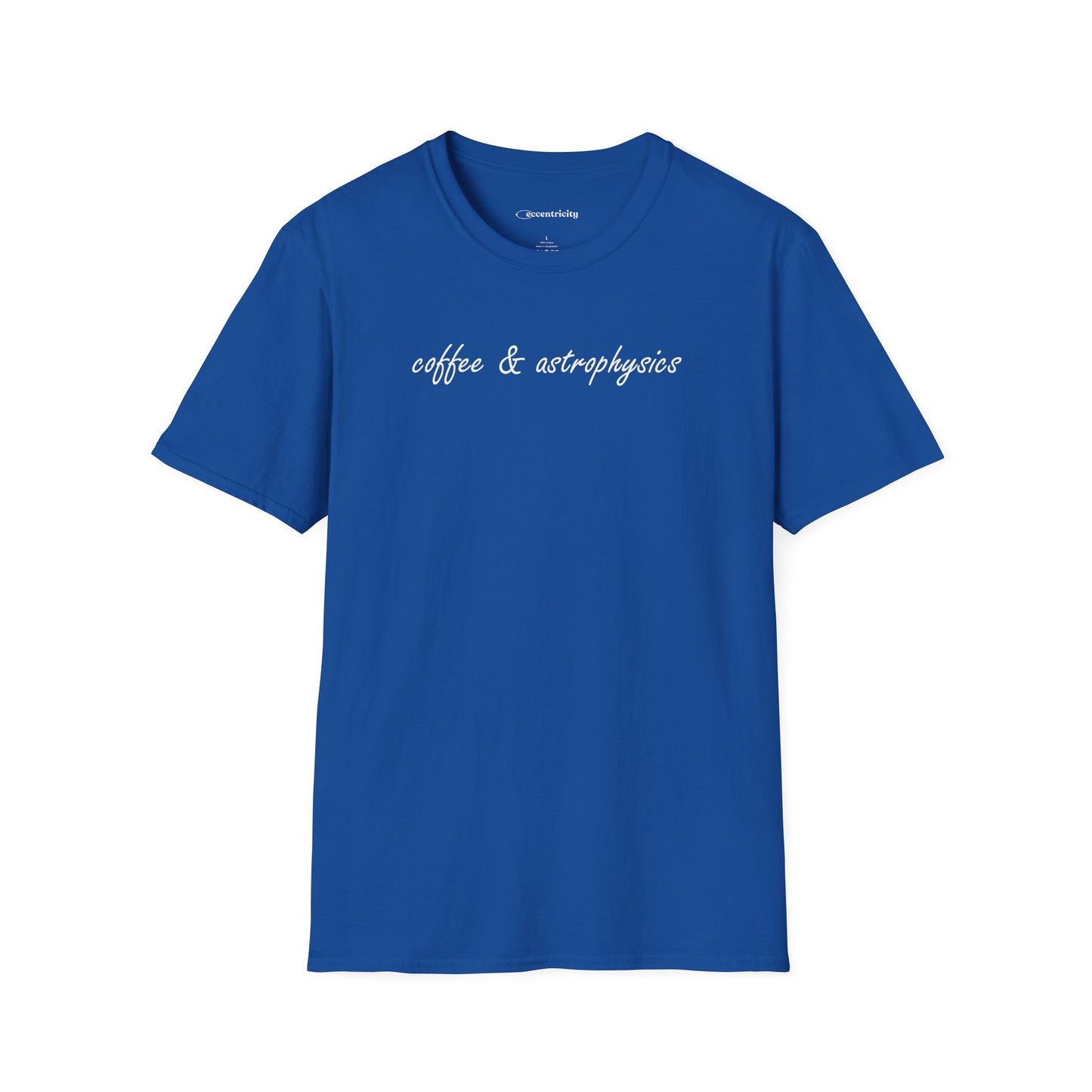 "Coffee & Astrophysics" Premium Physics Shirt