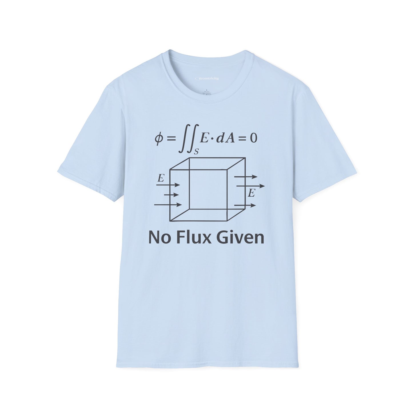 "No Flux Given" - Premium Physics Shirt