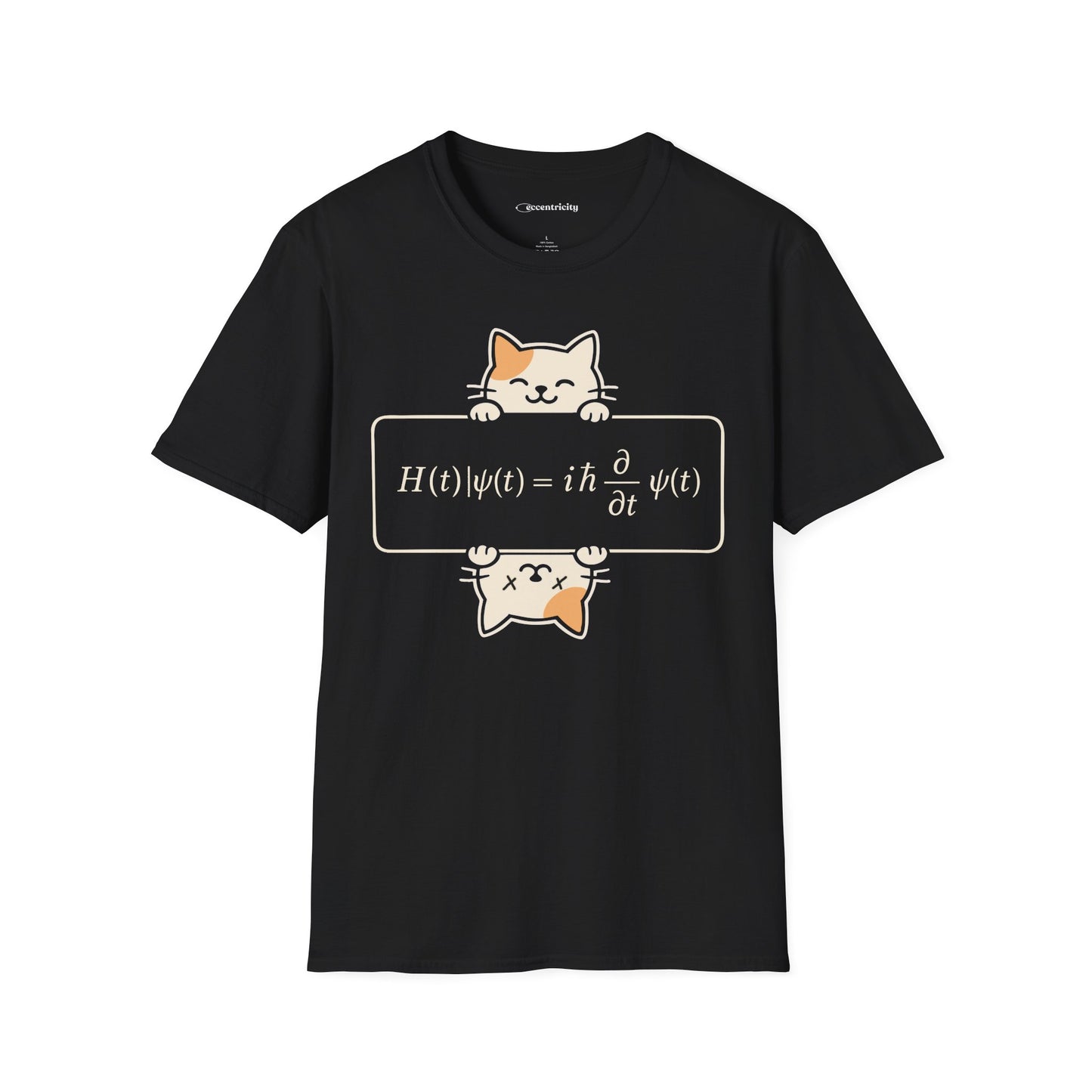 "Schrodinger's Cat and Equation" - Premium Physics Shirt