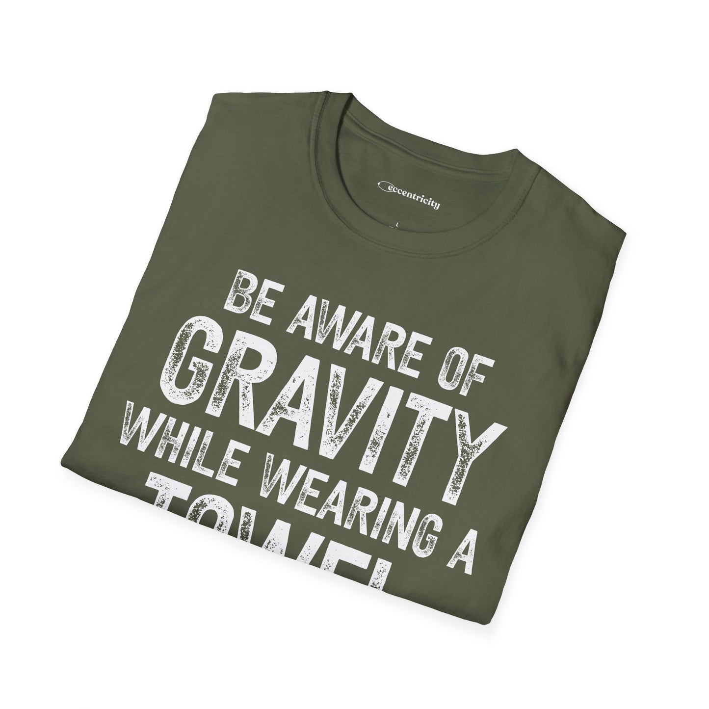 "Be Aware of Gravity" - Premium Science Shirt 🧪⚡