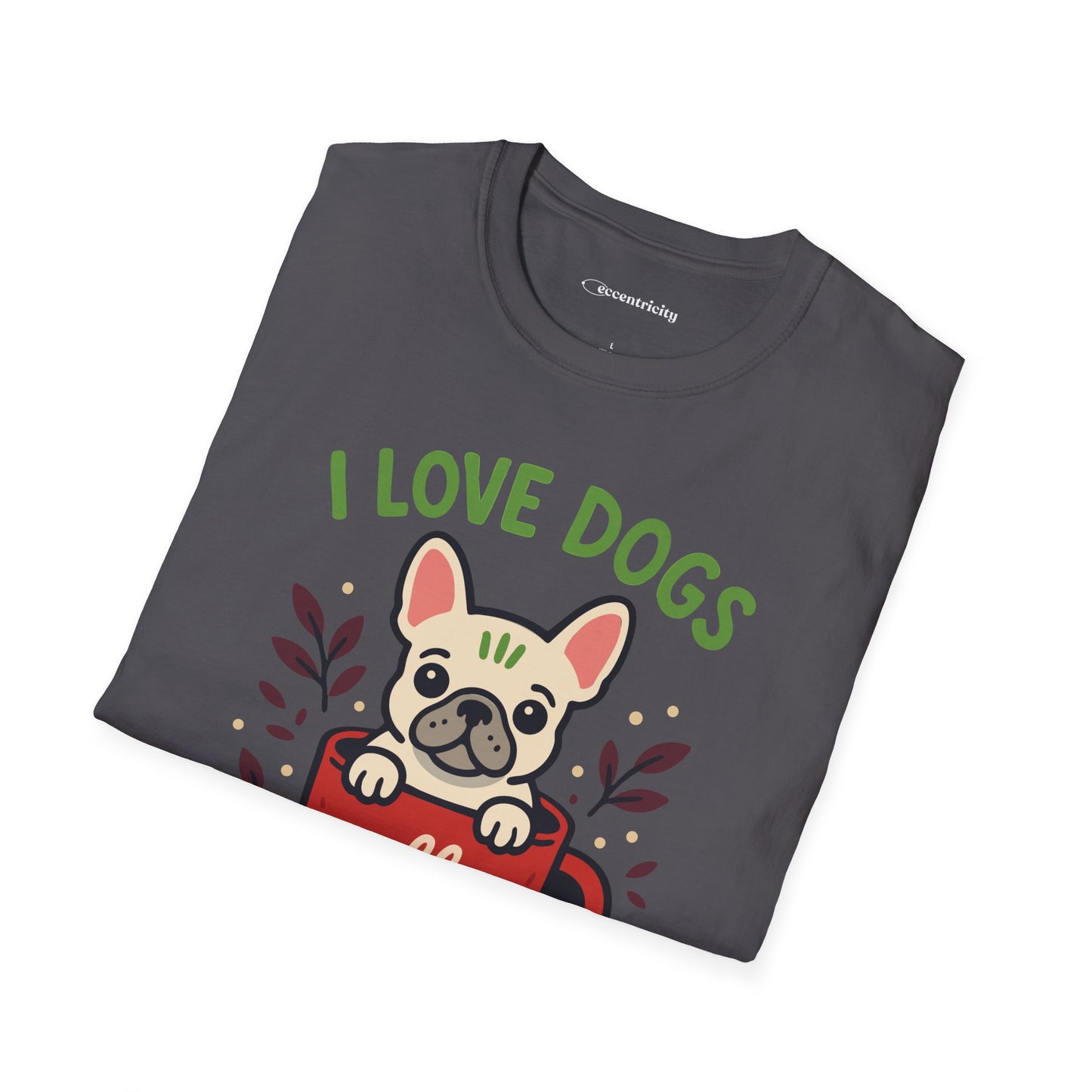 "I Love Dogs and Physics" - Premium Physics Shirt