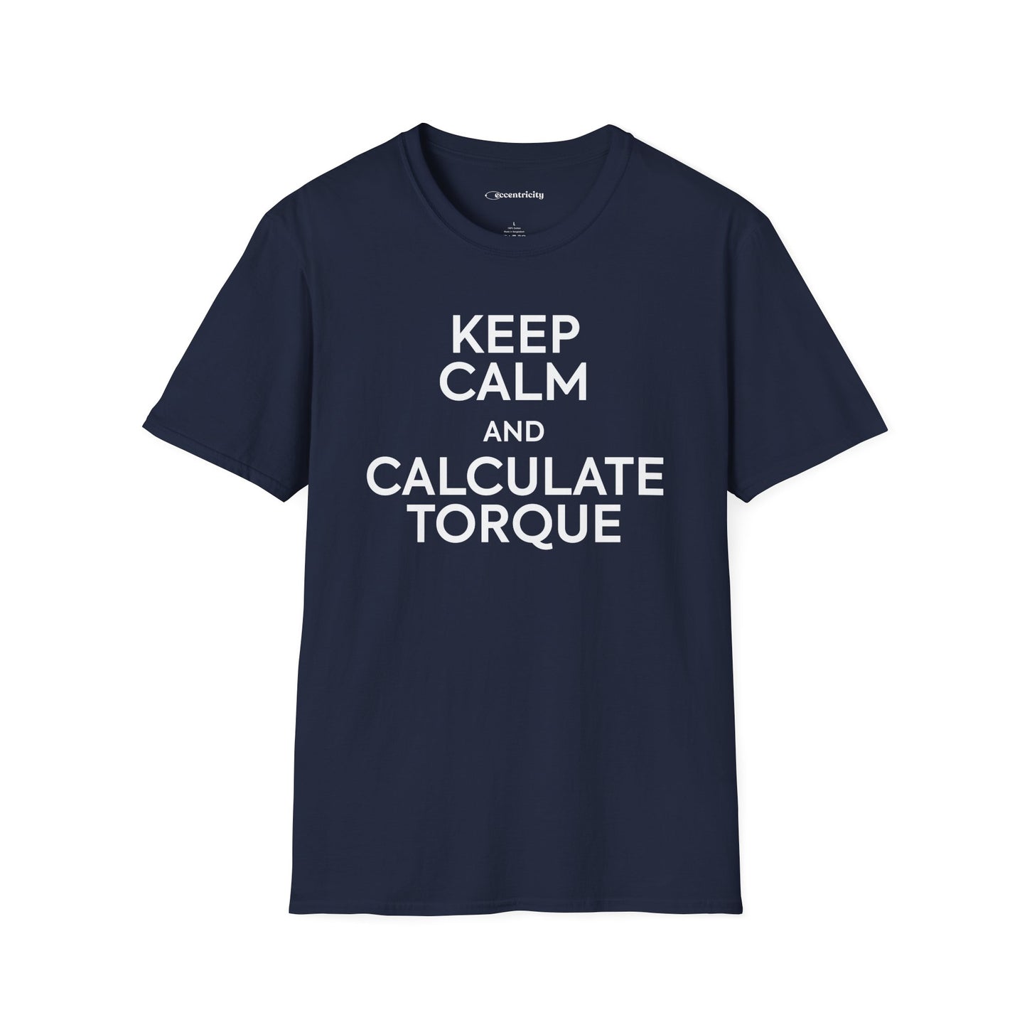 "Keep Calm and Calculate Torque" - Premium Physics Shirt