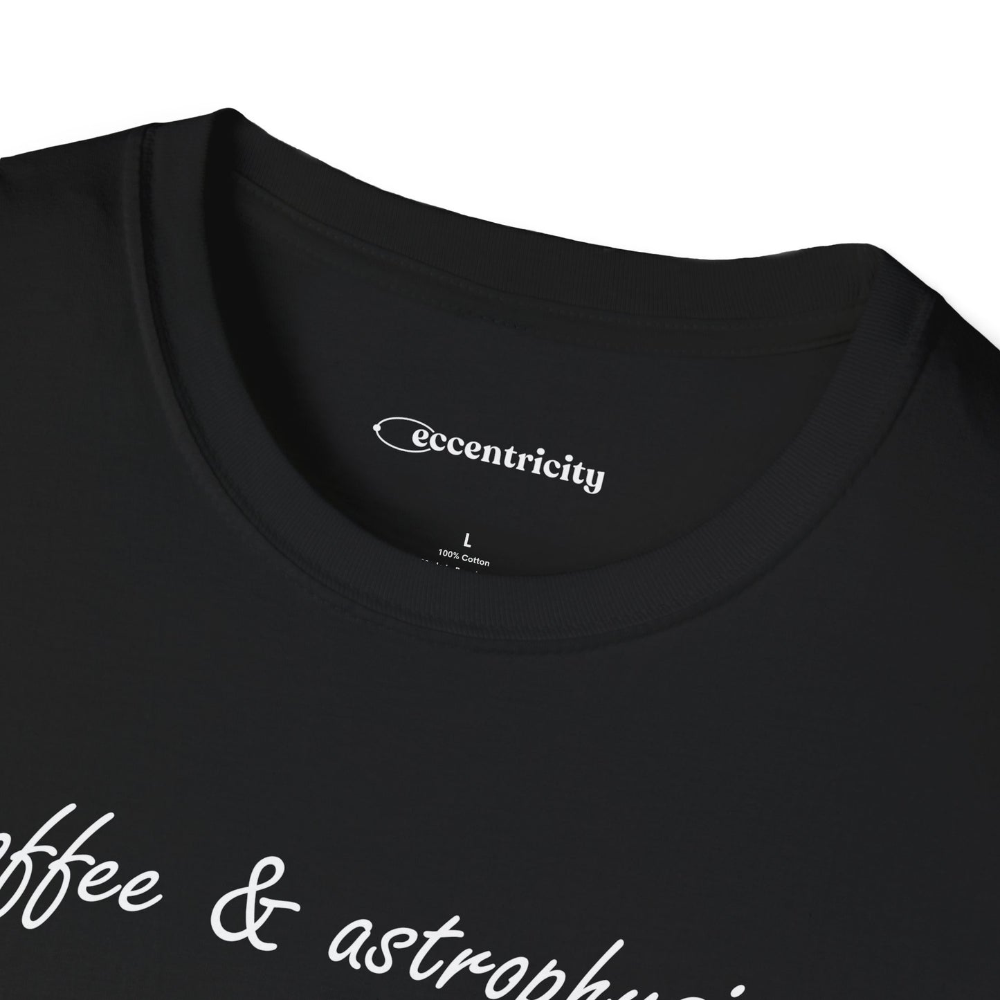"Coffee & Astrophysics" Premium Physics Shirt