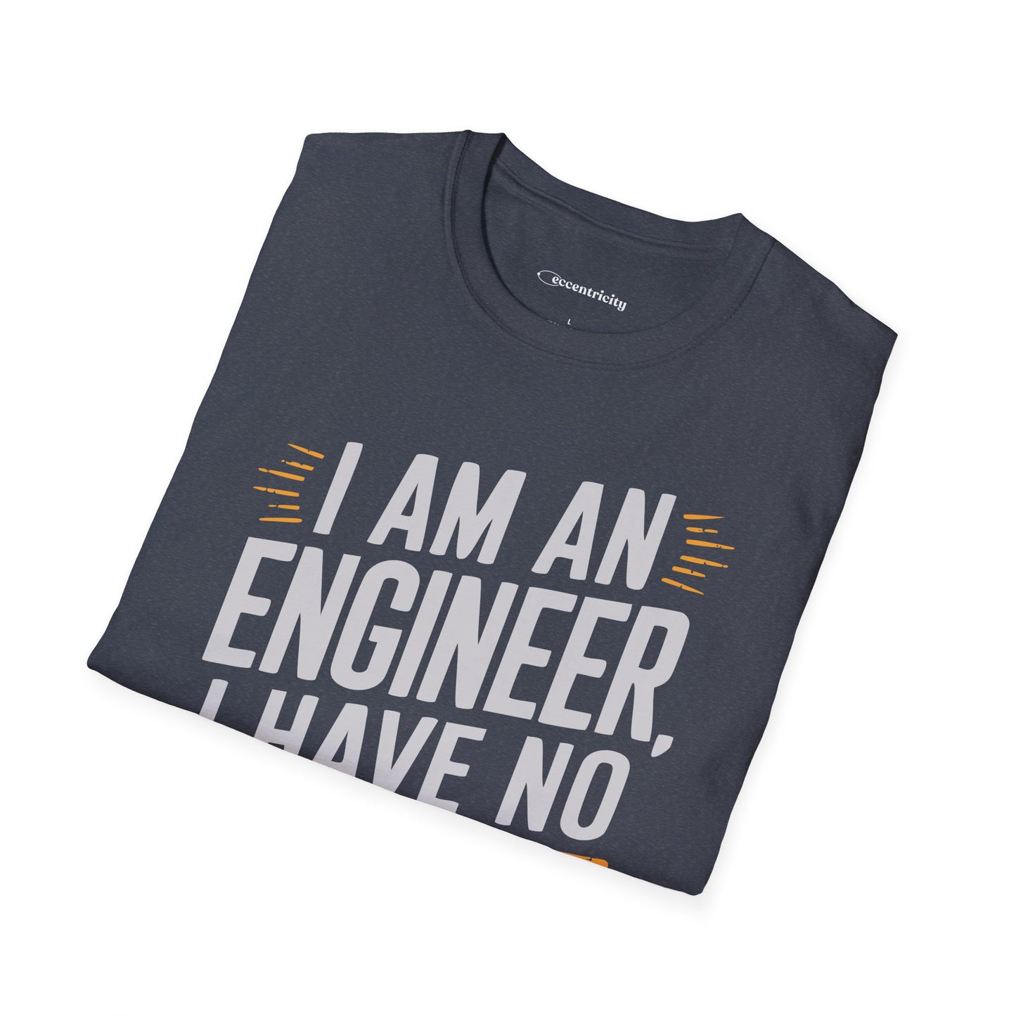 "I am an Engineer 004" Premium Physics Shirt