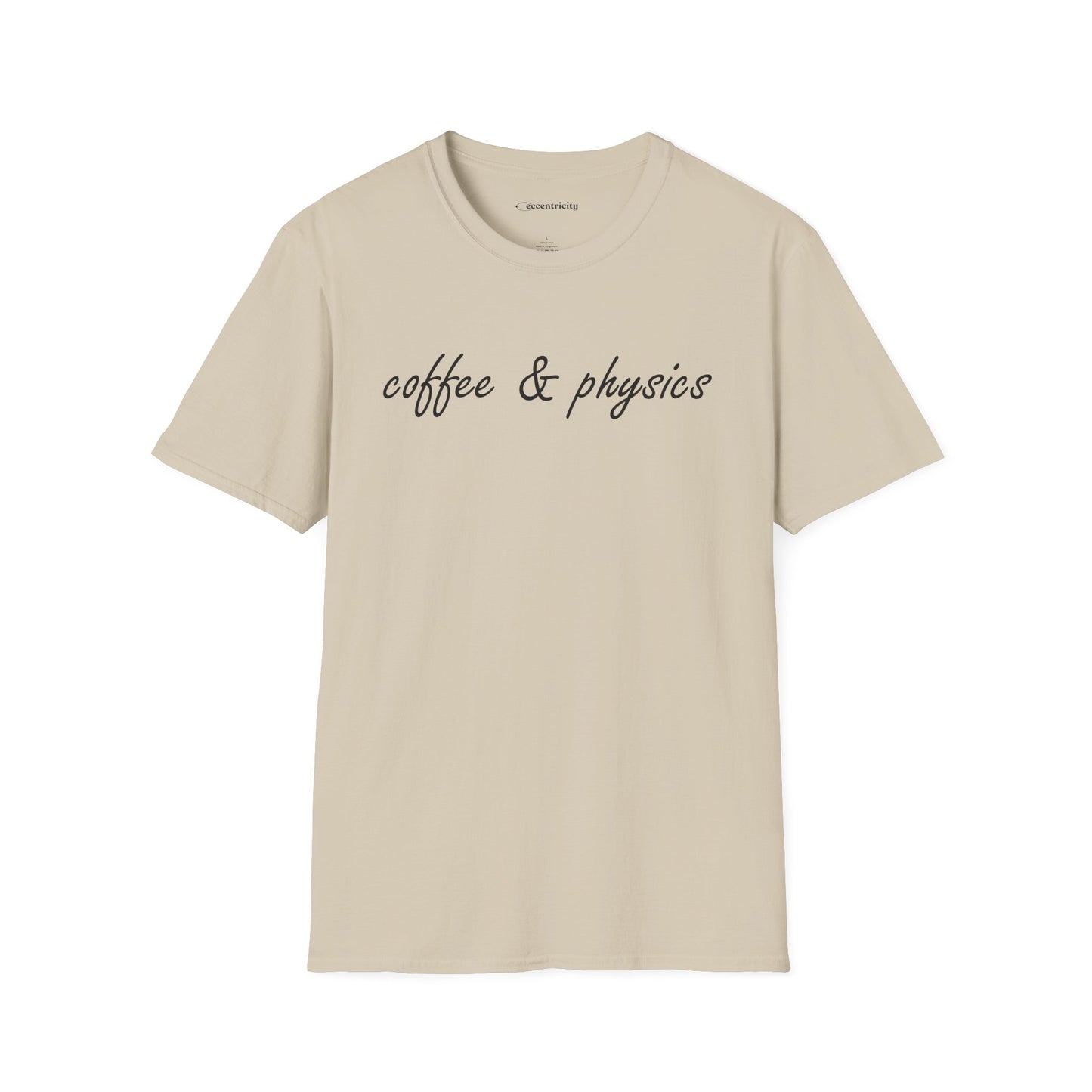 "Coffee & Physics" Unisex Softstyle Tee