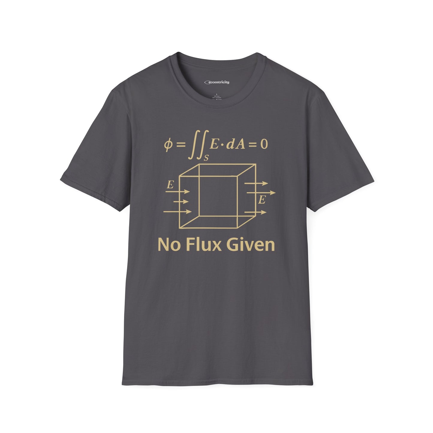 "No Flux Given" - Premium Physics Shirt