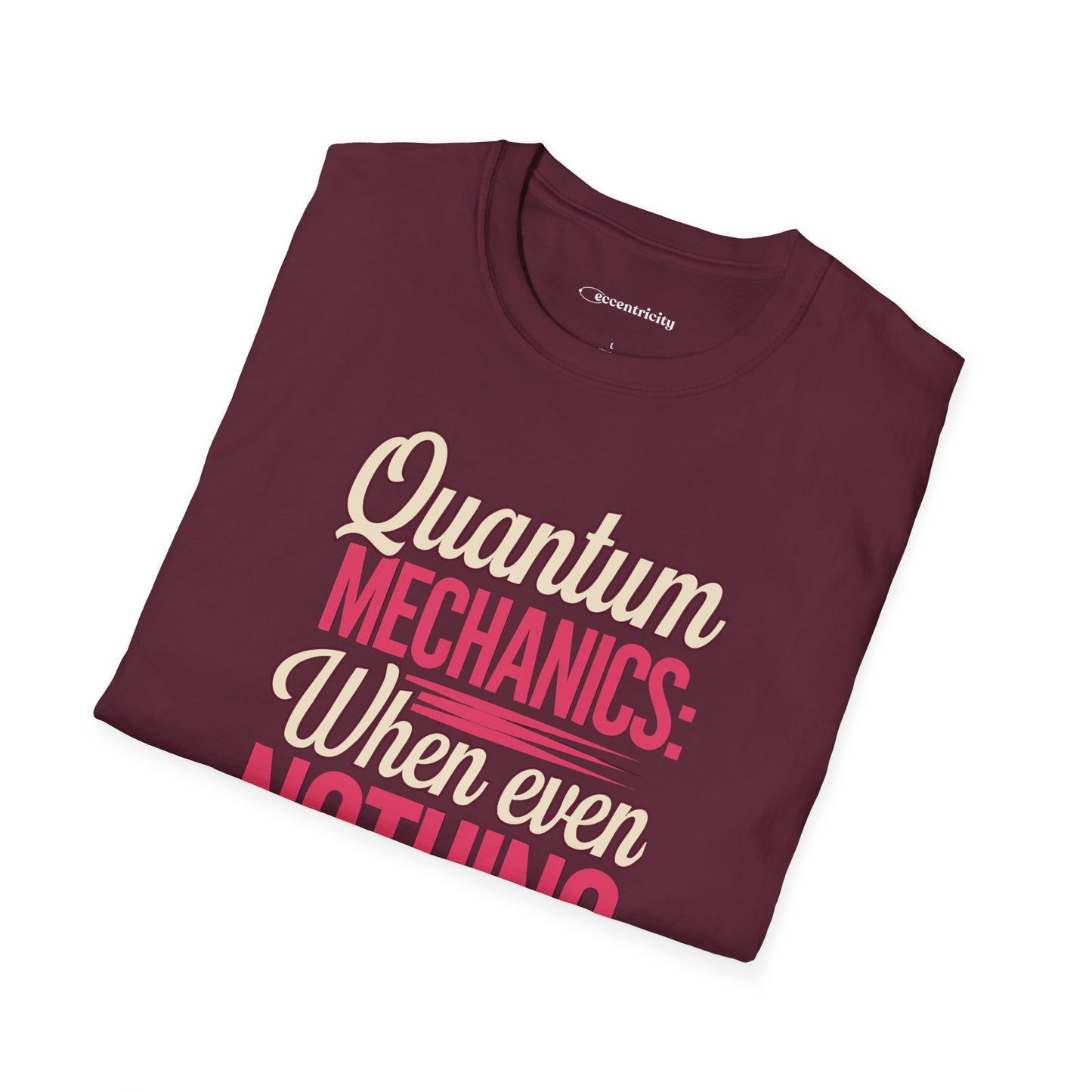 "Quantum Mechanics 002" dark Premium Physics Shirt