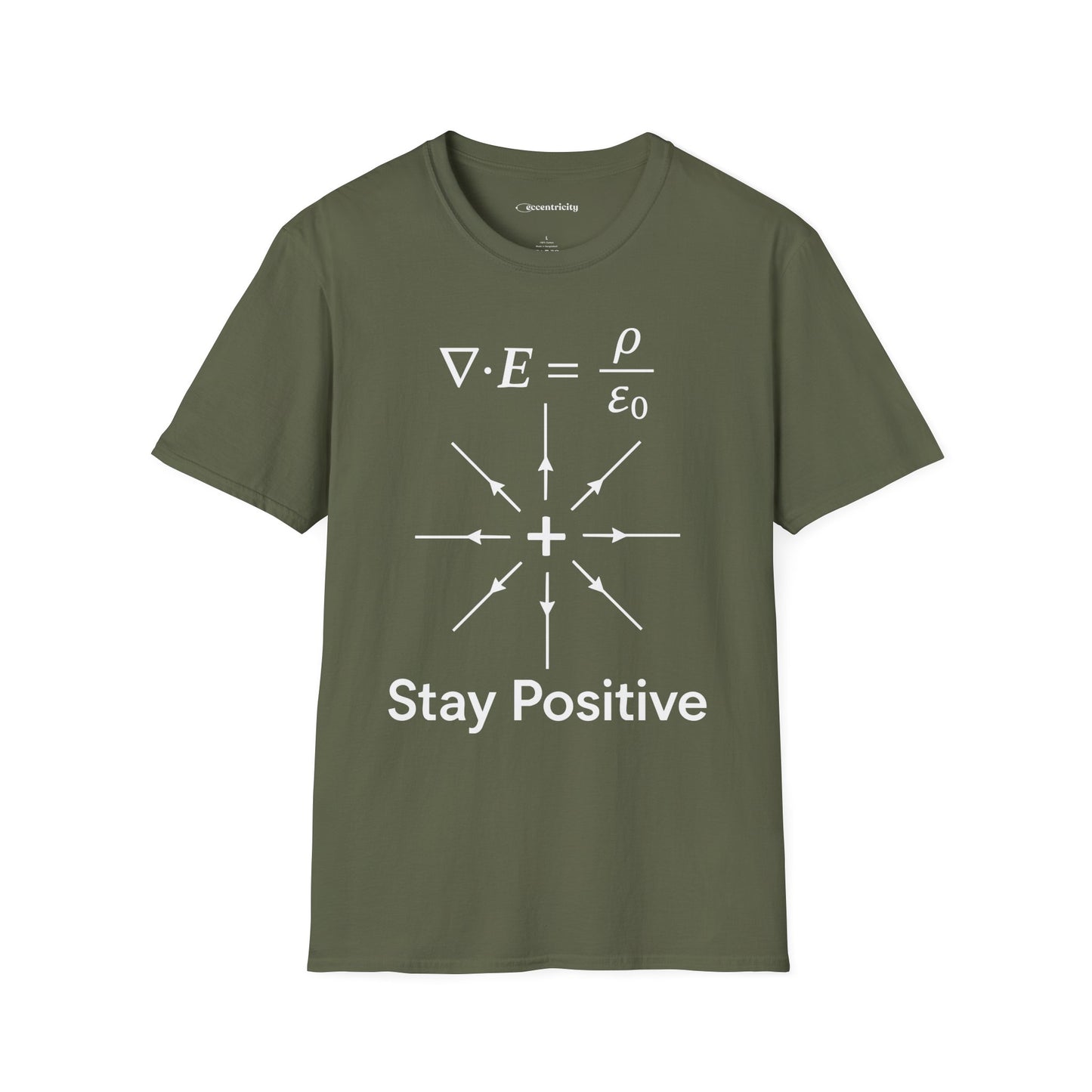 "Equation-Stay Positive" - Premium Physics Shirt