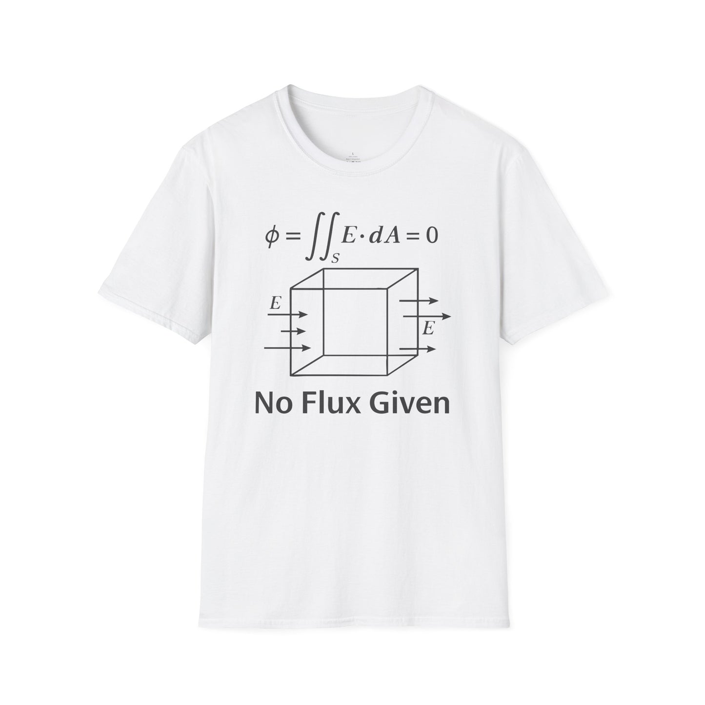 "No Flux Given" The Ultimate Tee for Physics Lovers 🧪⚡