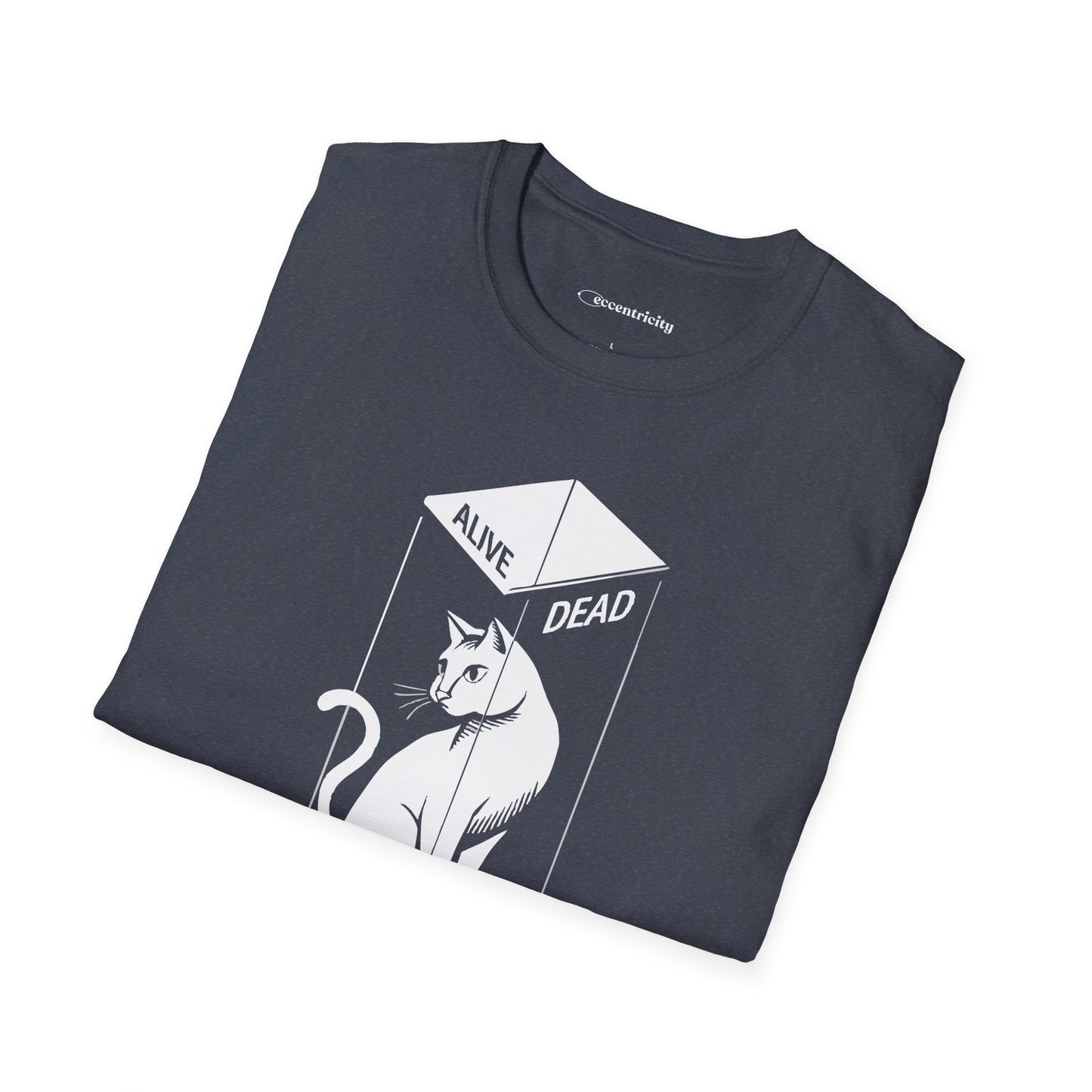 "Schrodinger's Cat 002" Premium Physics Shirt