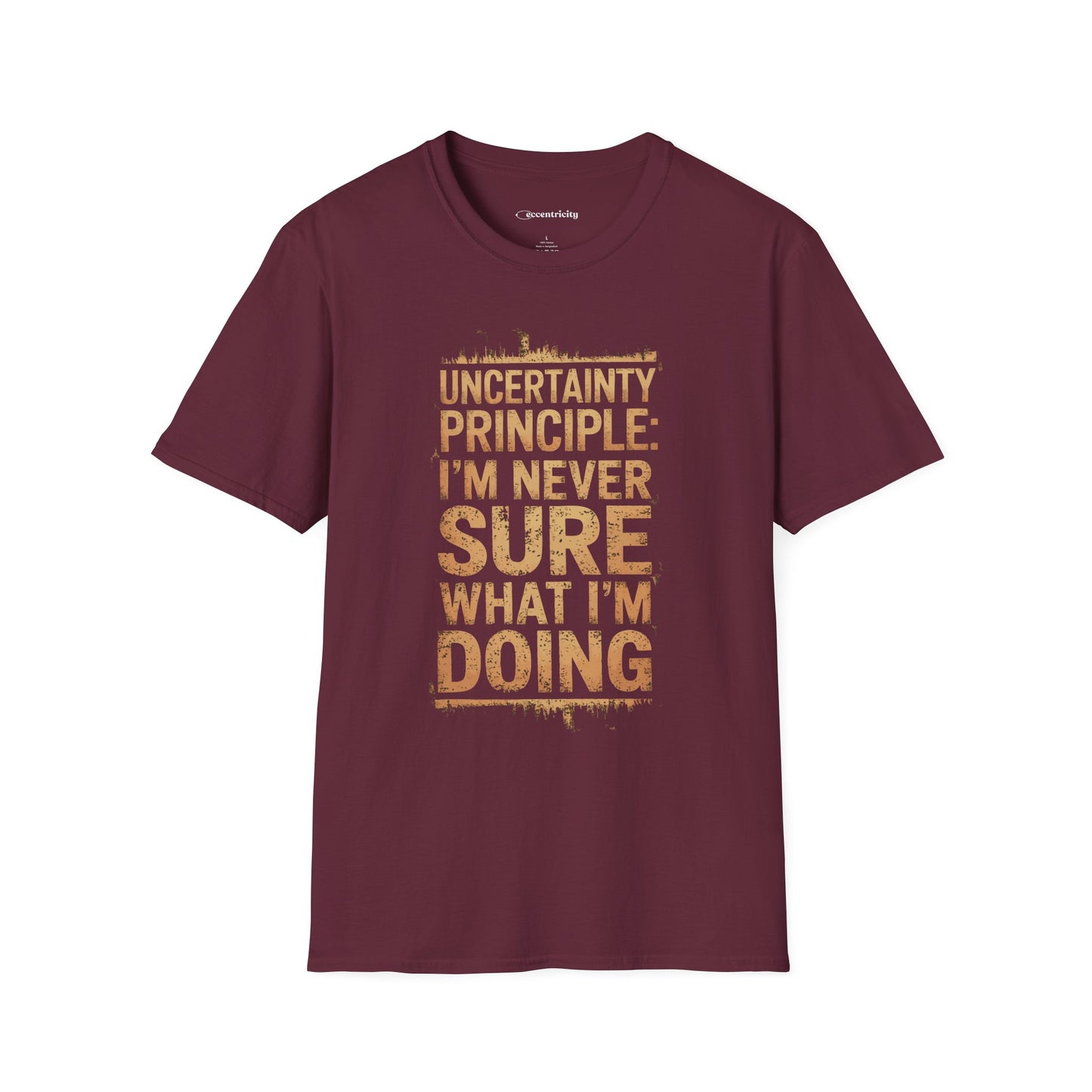 "Uncertainty Principle 003" Premium Physics Shirt
