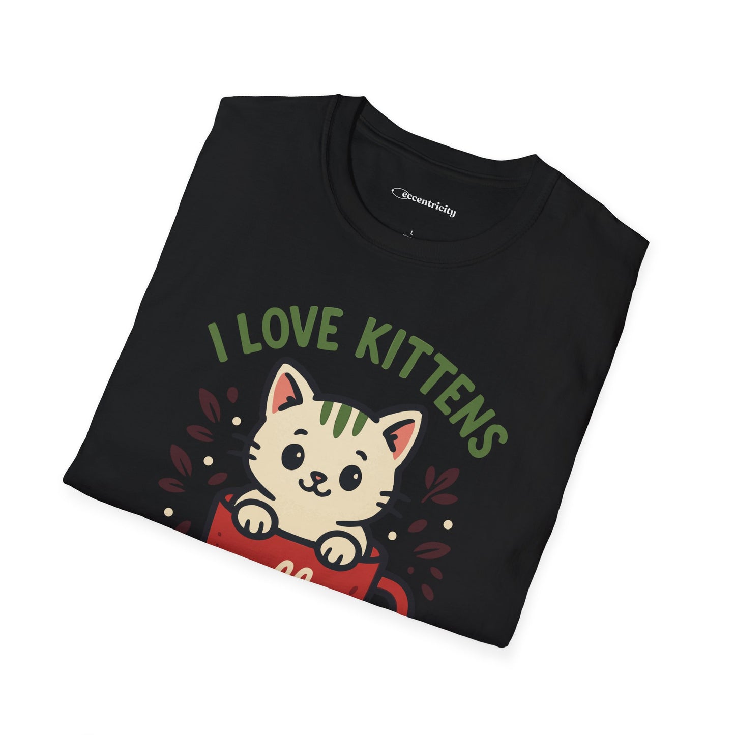 "I Love Kittens and Physics" - Premium Physics Shirt