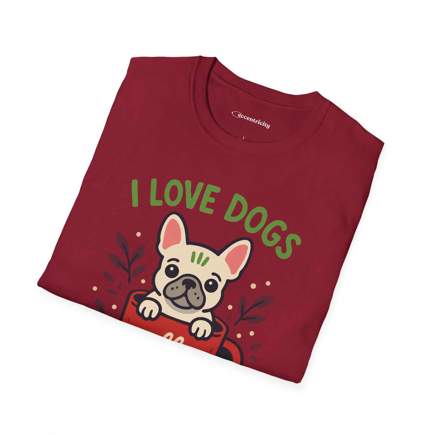 "I Love Dogs and Physics" - Premium Physics Shirt