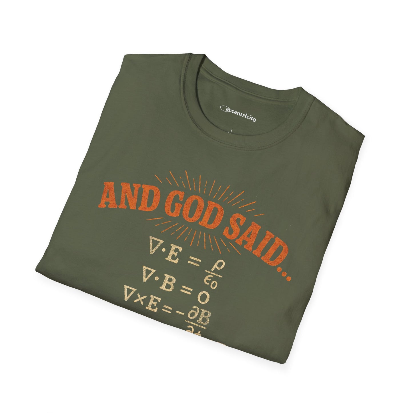 And God Said... - Premium Physics Tee