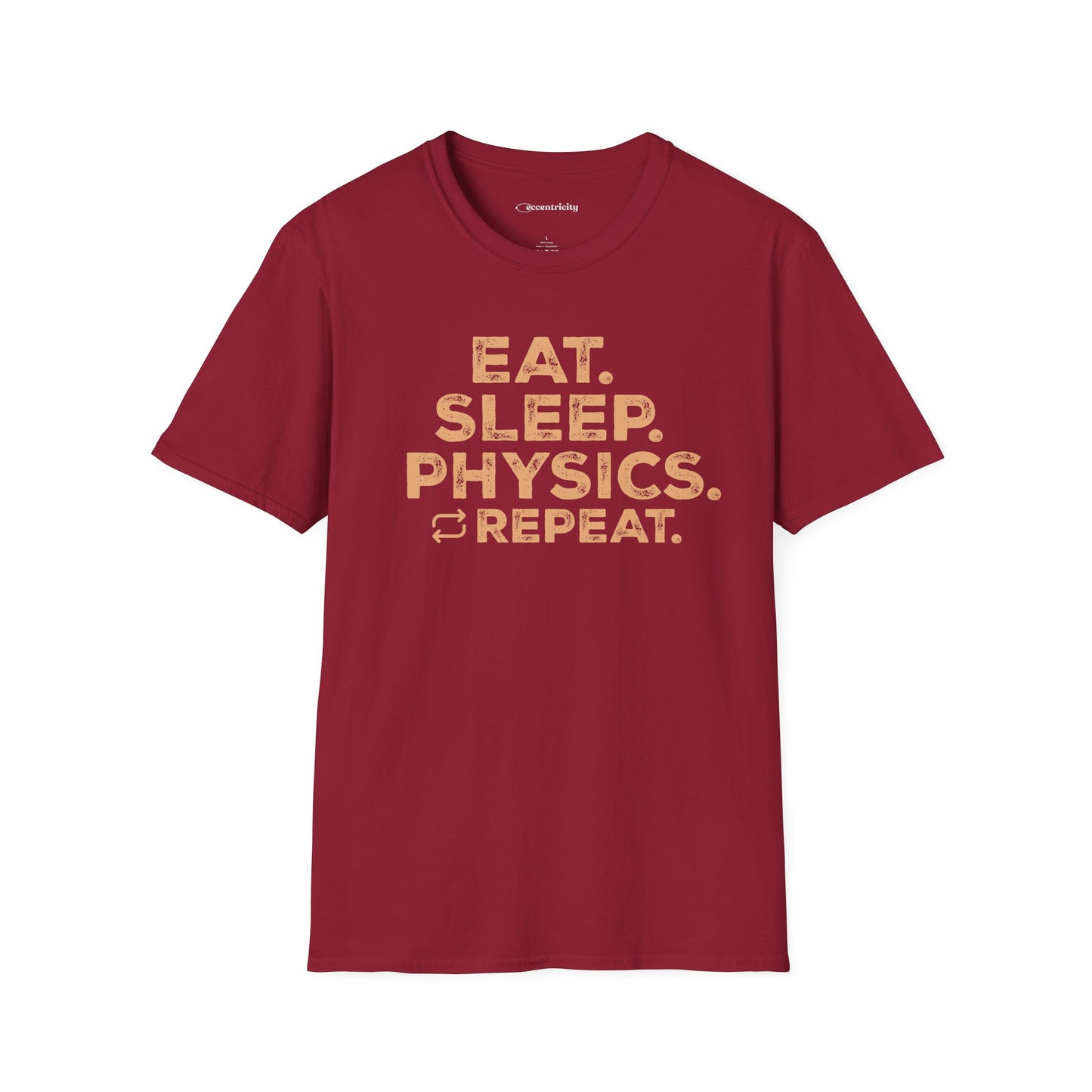 "Eat Sleep Physics" Premium Physics Shirt
