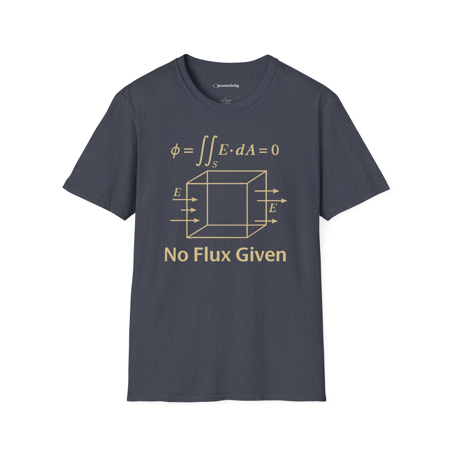 "No Flux Given" - Premium Physics Shirt