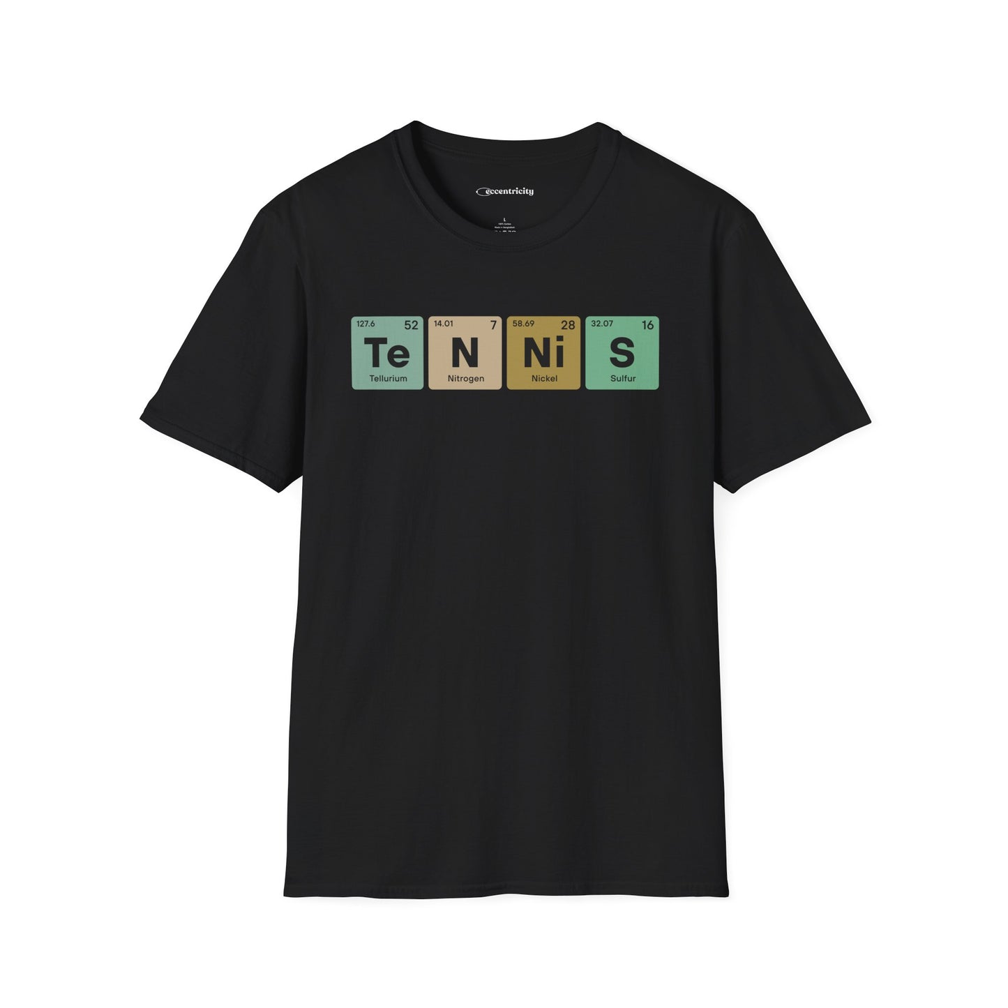 "Periodic Tennis Vintage" - Premium Physics Shirt