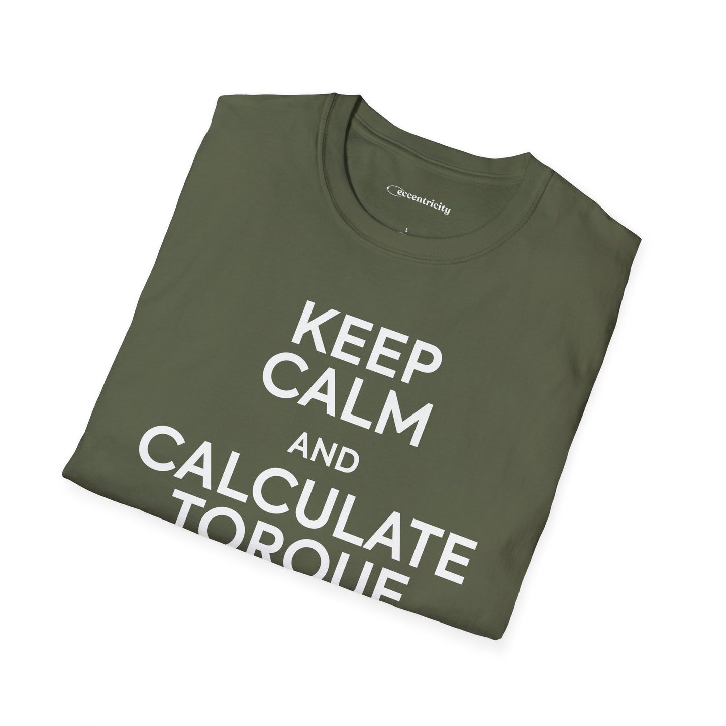 "Keep Calm and Calculate Torque" - Premium Physics Shirt