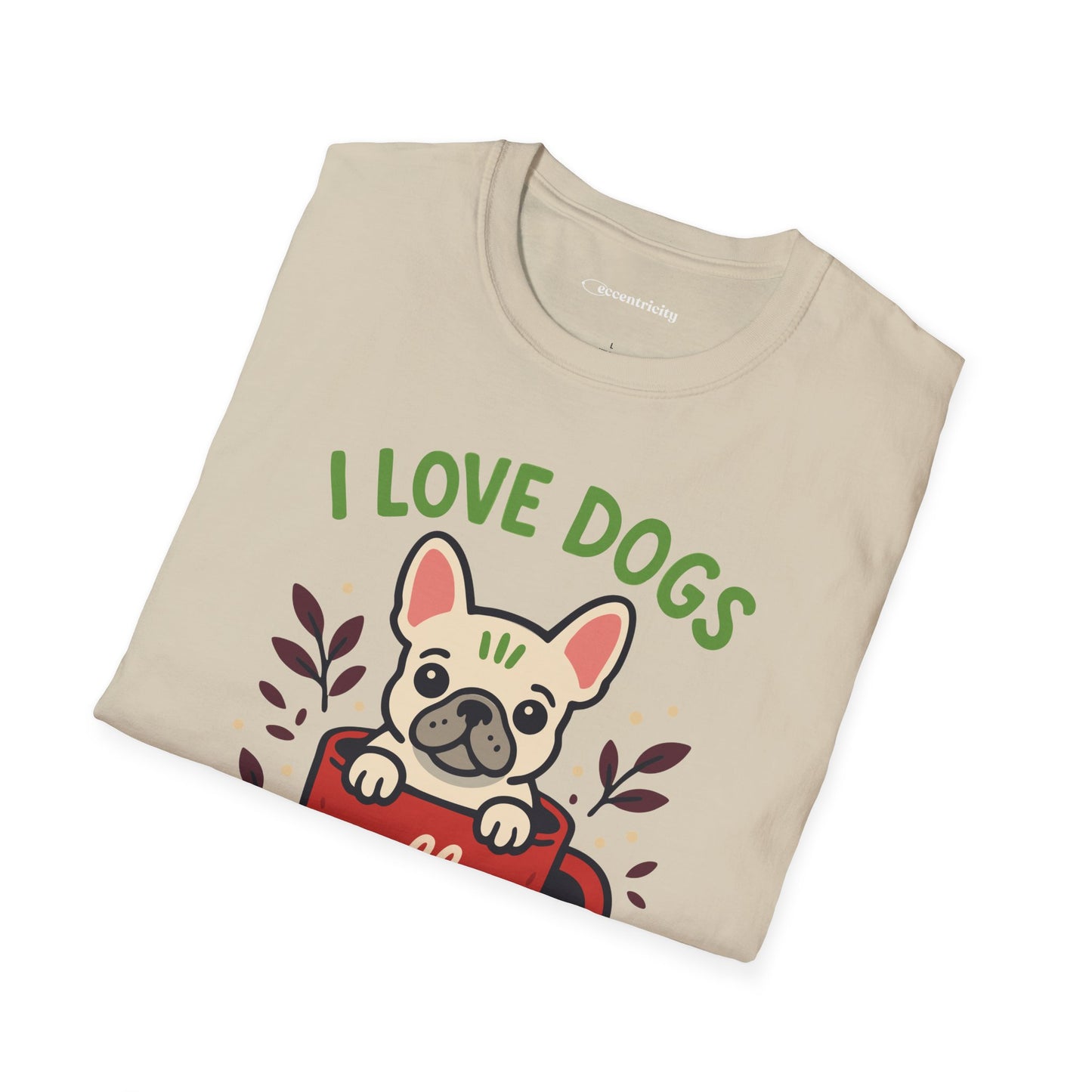 "I Love Dogs and Physics" - Premium Physics Shirt