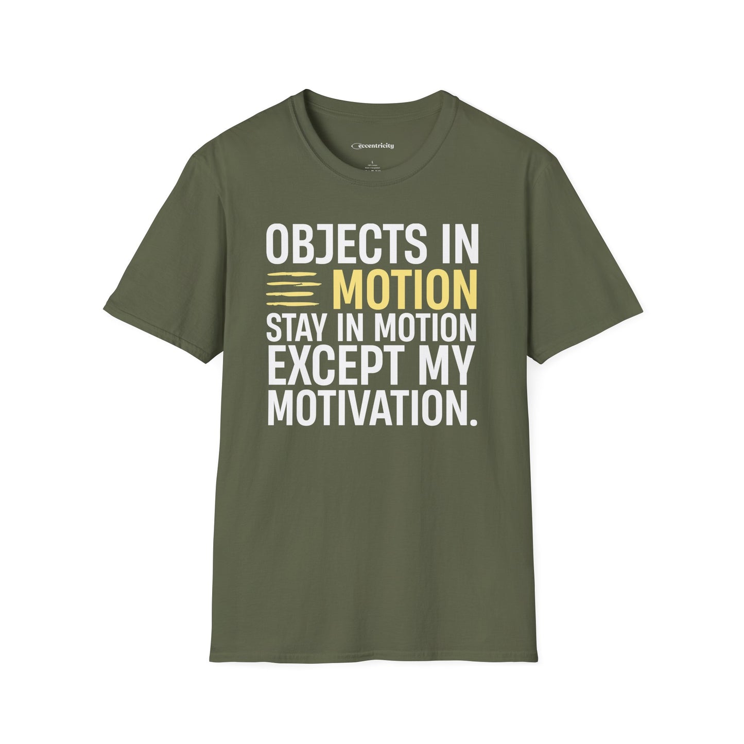 "Except My Motivation 003" Premium Physics Shirt