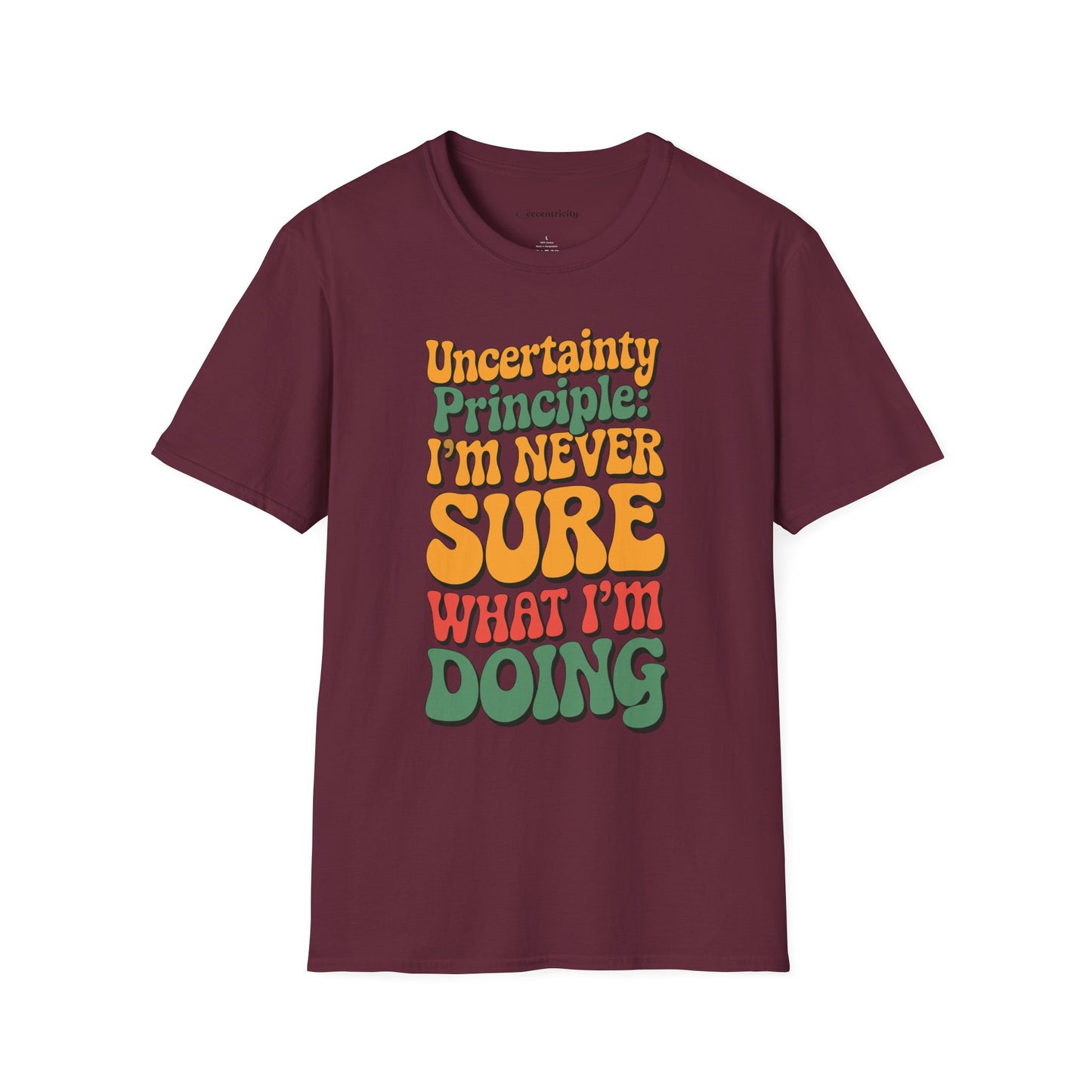 "Uncertainty Principle 002" Premium Physics Shirt