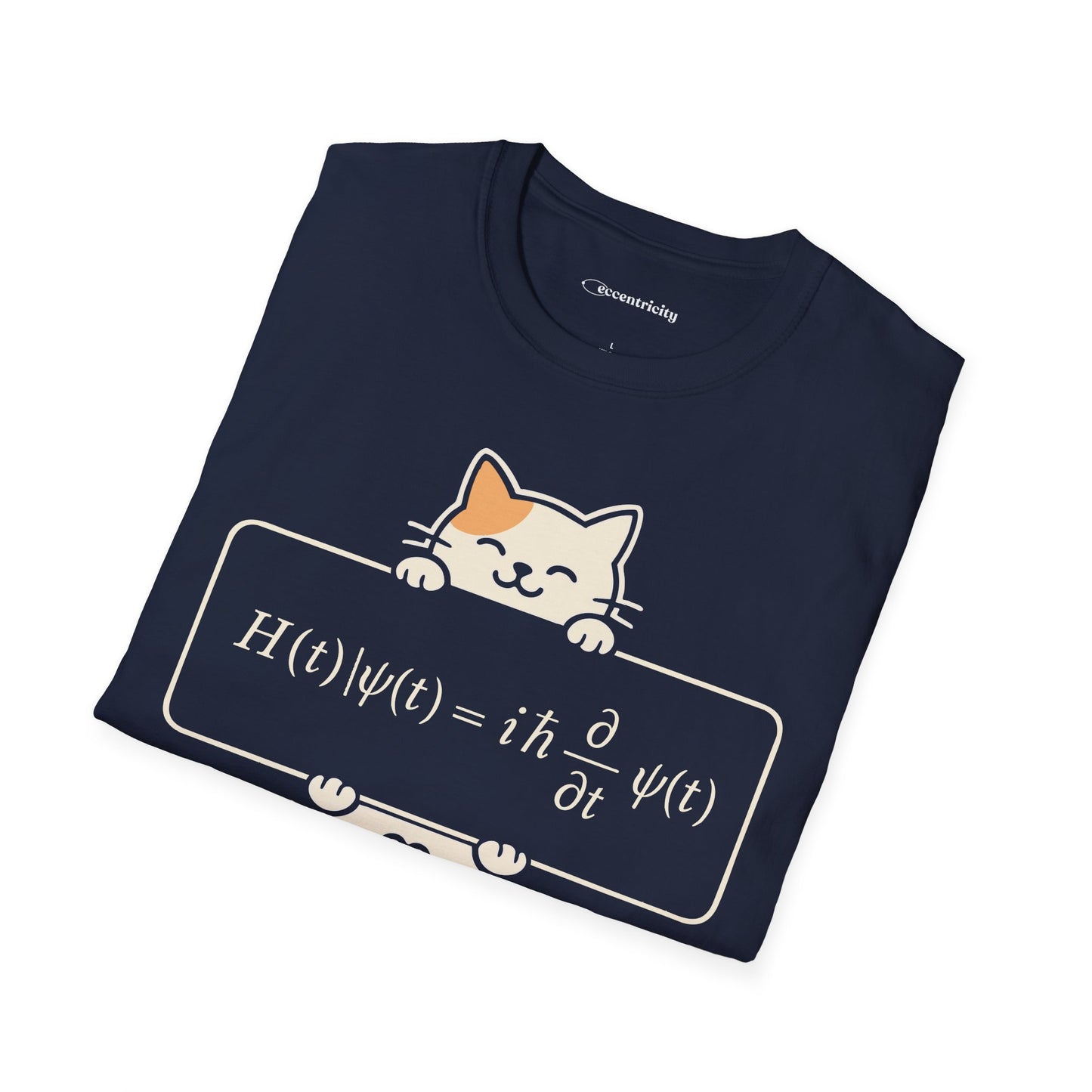 "Schrodinger's Cat and Equation" - Premium Physics Shirt