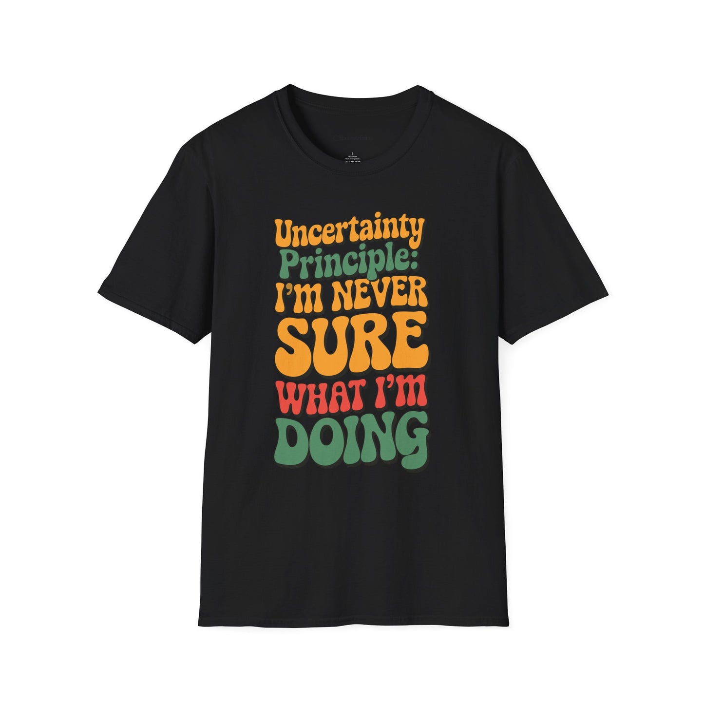 "Uncertainty Principle 002" Premium Physics Shirt