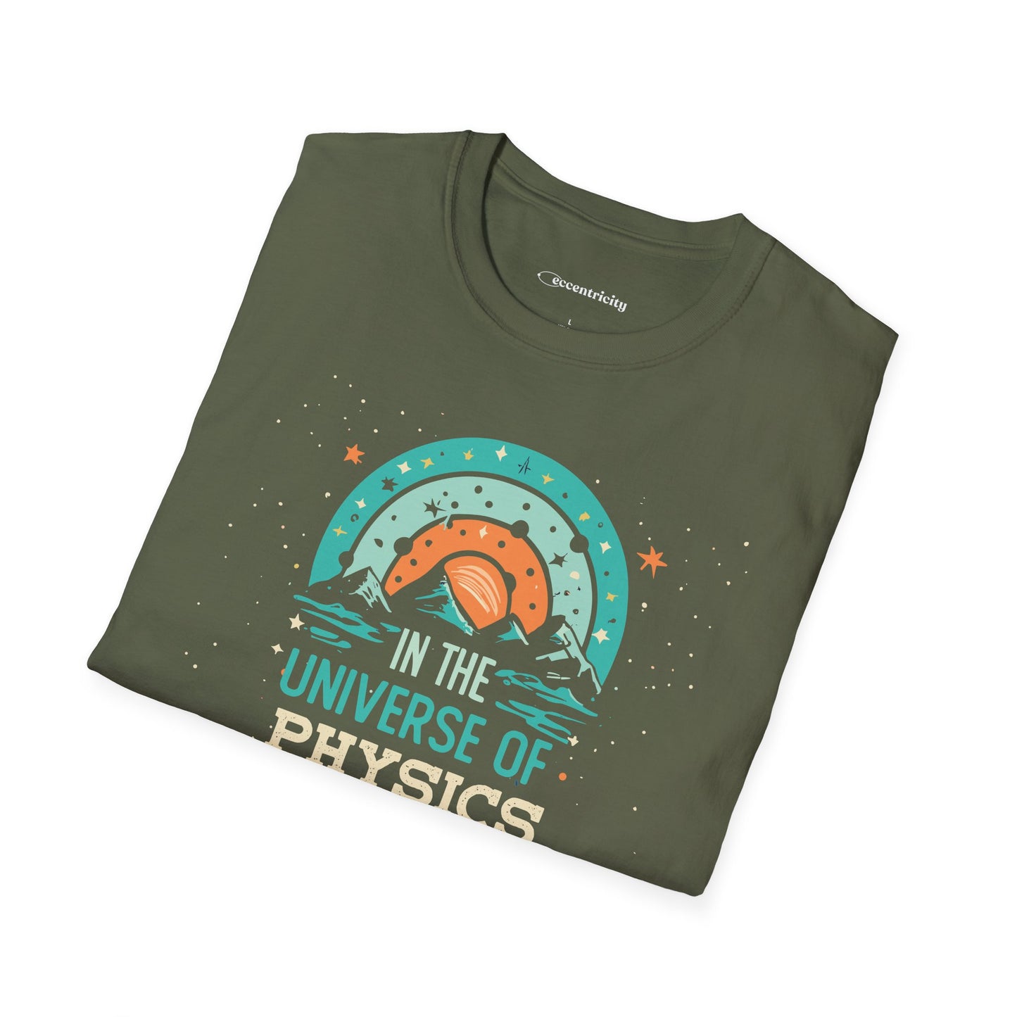 " In the Universe of Physics, I soar" Premium Physics Shirt