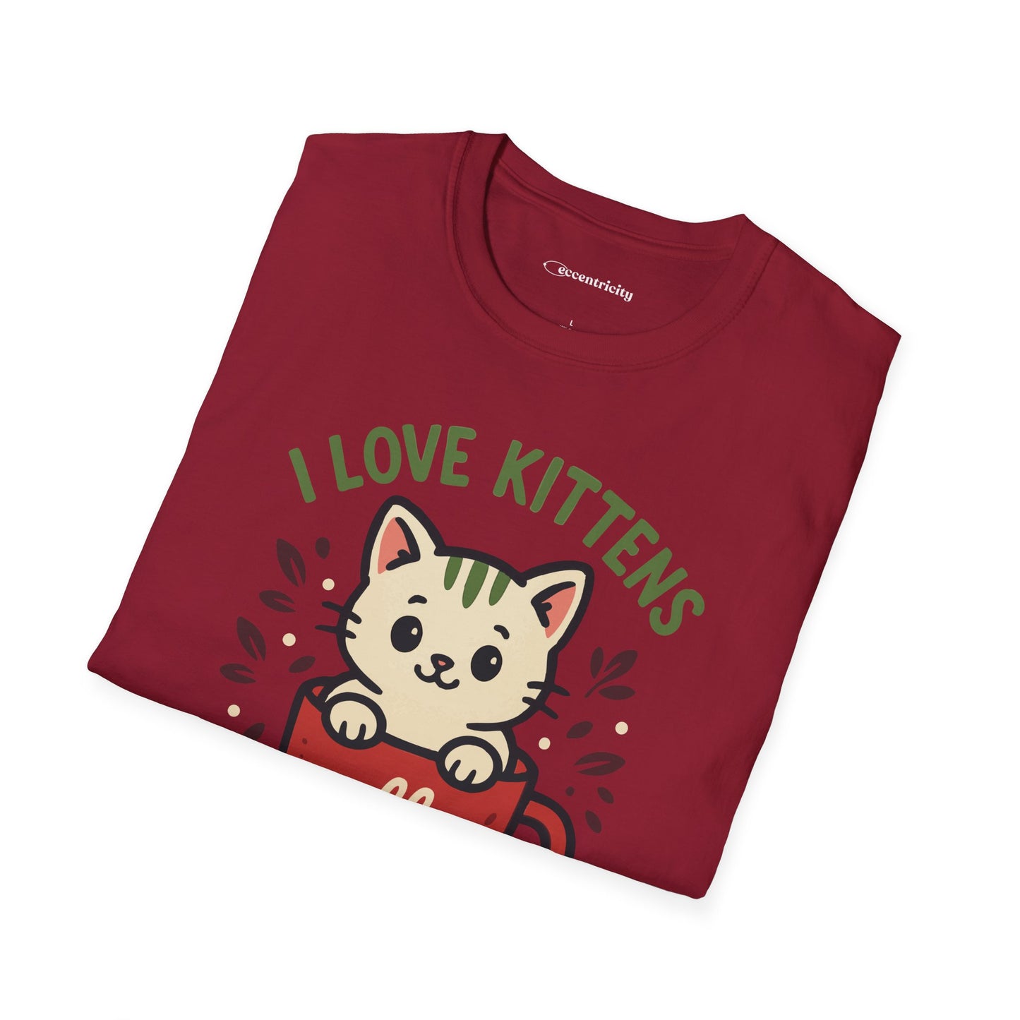 "I Love Kittens and Physics" - Premium Physics Shirt
