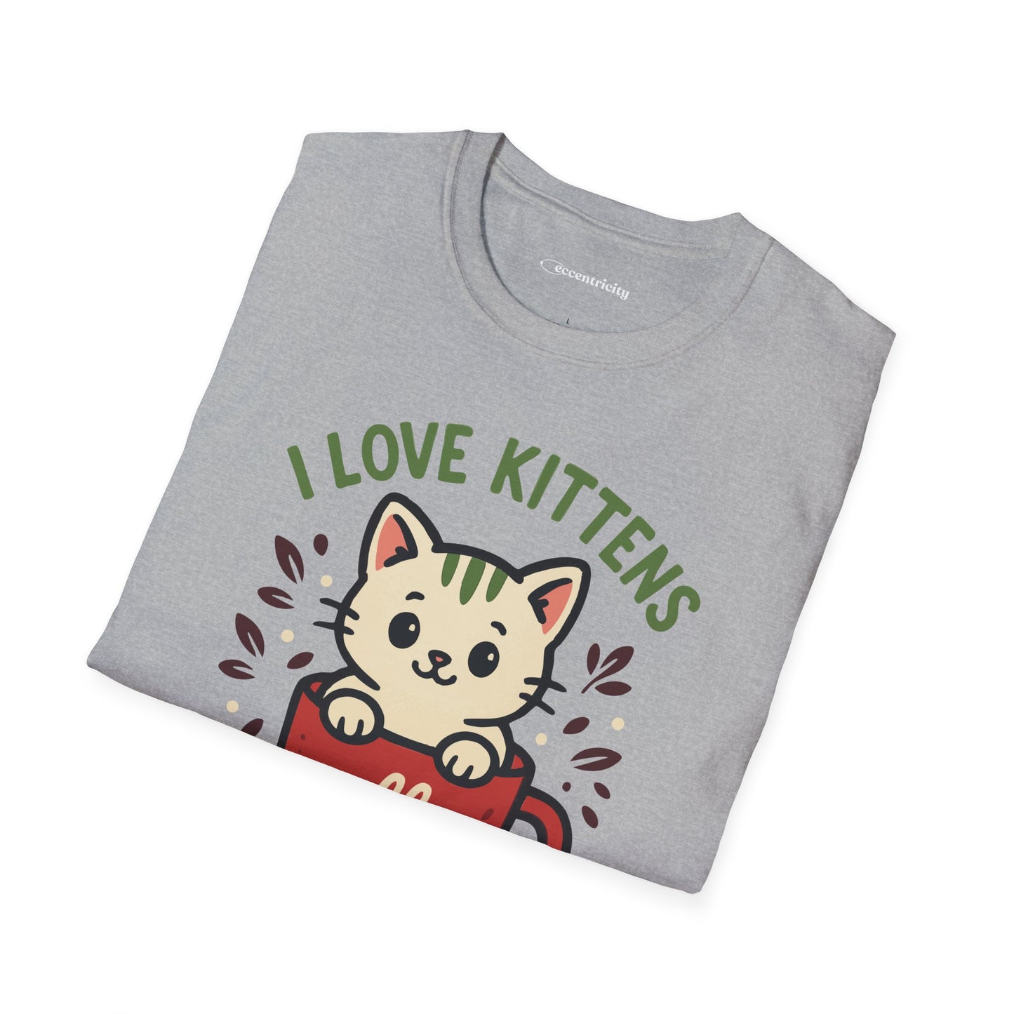 "I Love Kittens and Physics" - Premium Physics Shirt