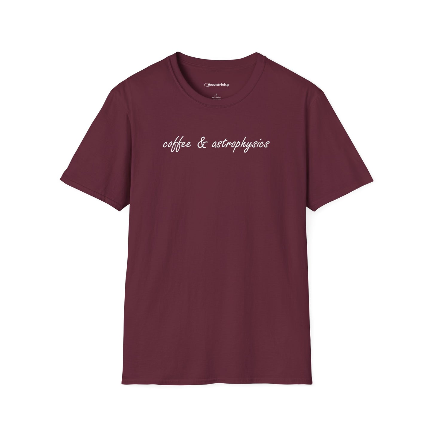 "Coffee & Astrophysics" Premium Physics Shirt