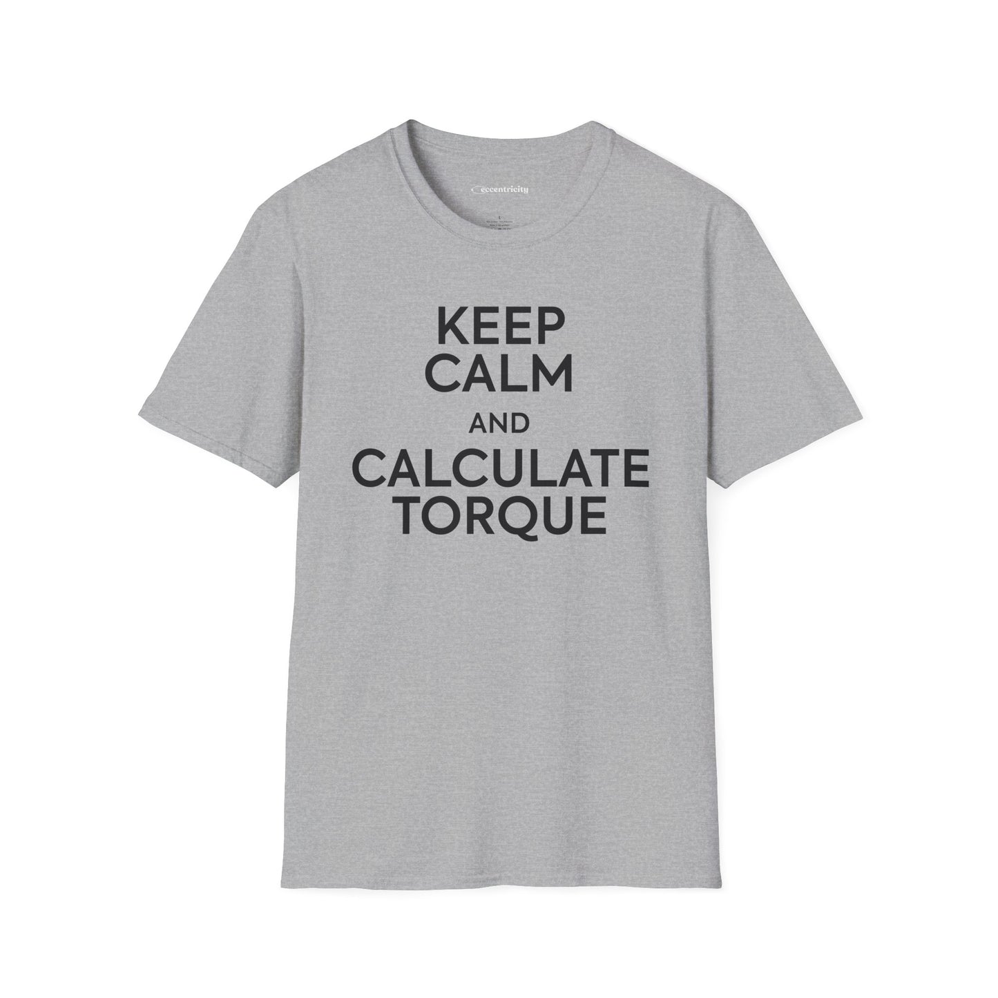 "Keep Calm and Calculate Torque" - Premium Physics Shirt
