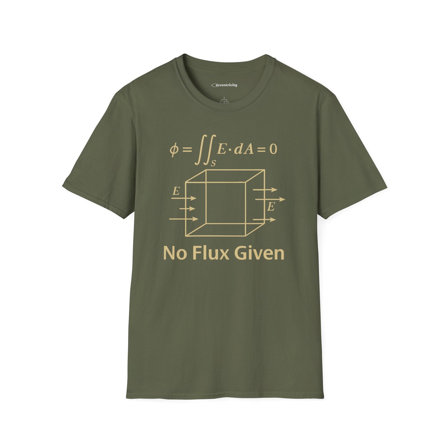 "No Flux Given" - Premium Physics Shirt