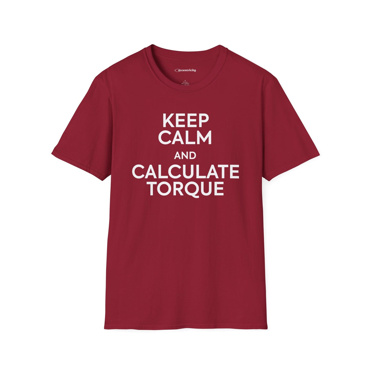 "Keep Calm and Calculate Torque" - Premium Physics Shirt