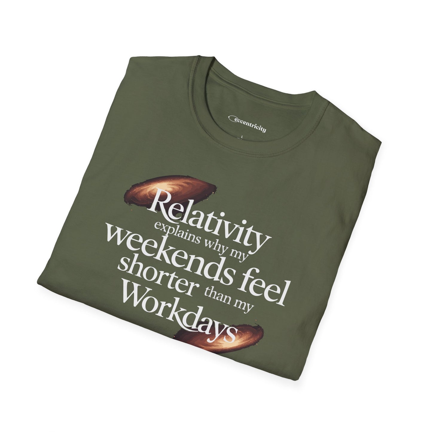 "Relativity Weekend Graphic" Premium Physics Shirt