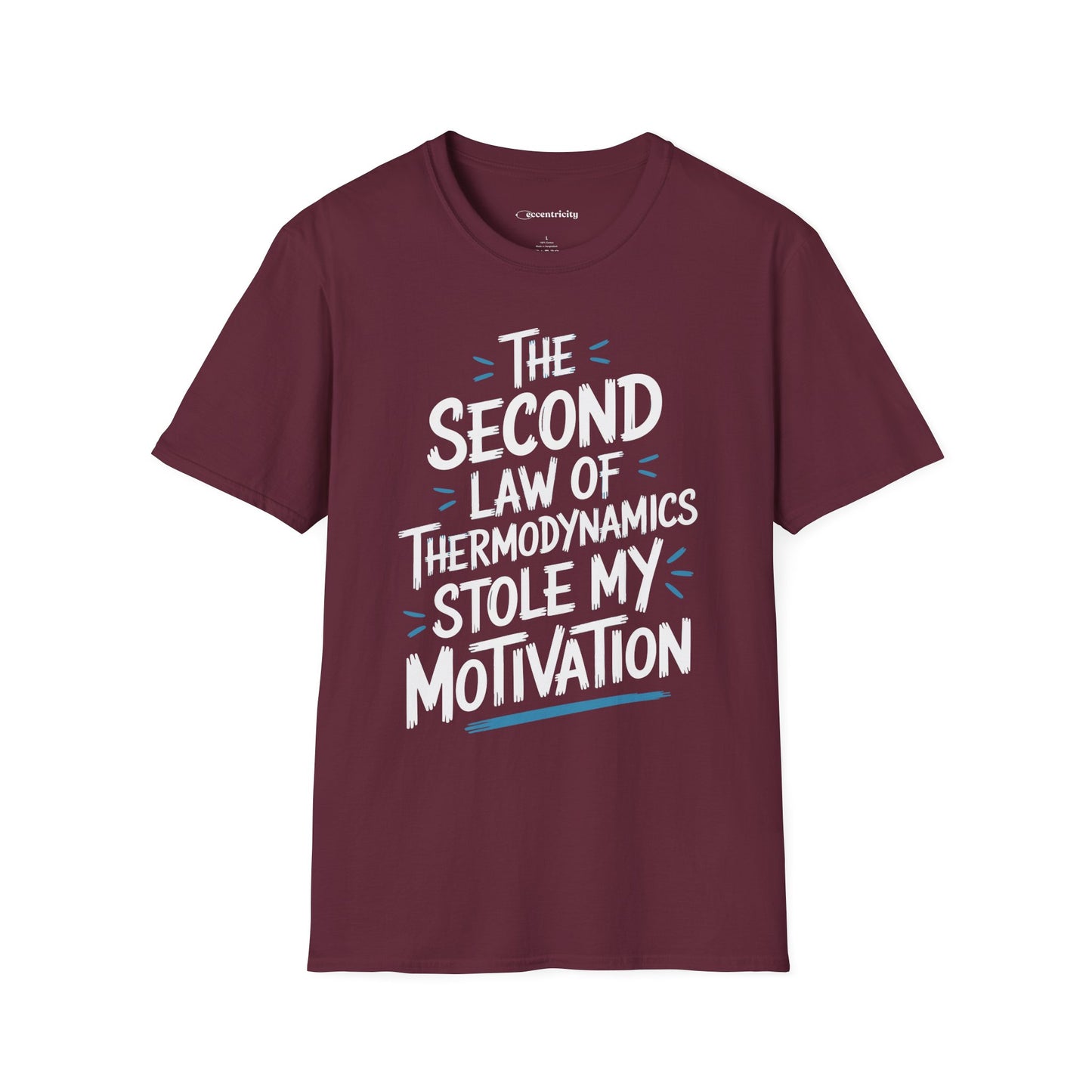 "The second law 002" Premium Physics Shirt