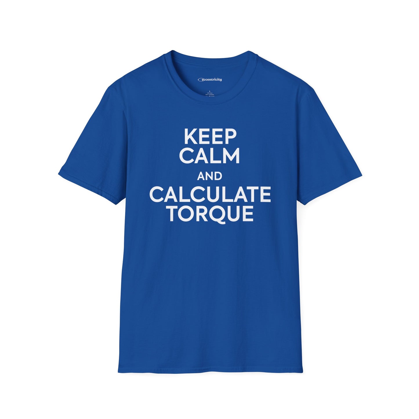 "Keep Calm and Calculate Torque" - Premium Physics Shirt