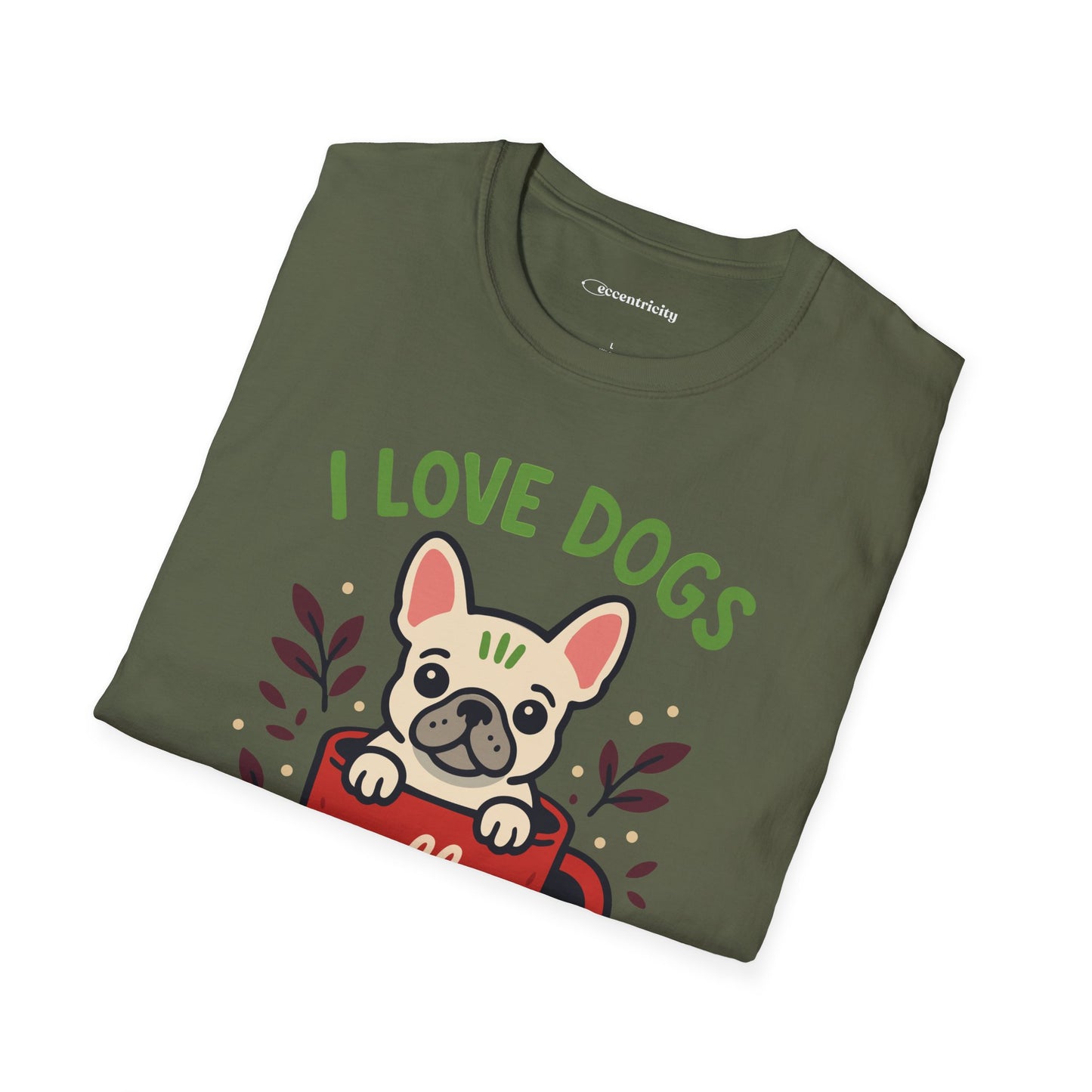 "I Love Dogs and Physics" - Premium Physics Shirt