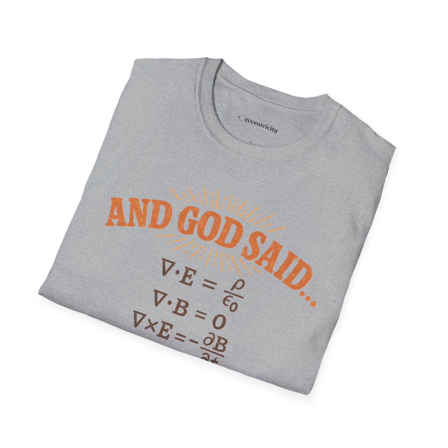And God Said... - Premium Physics Tee