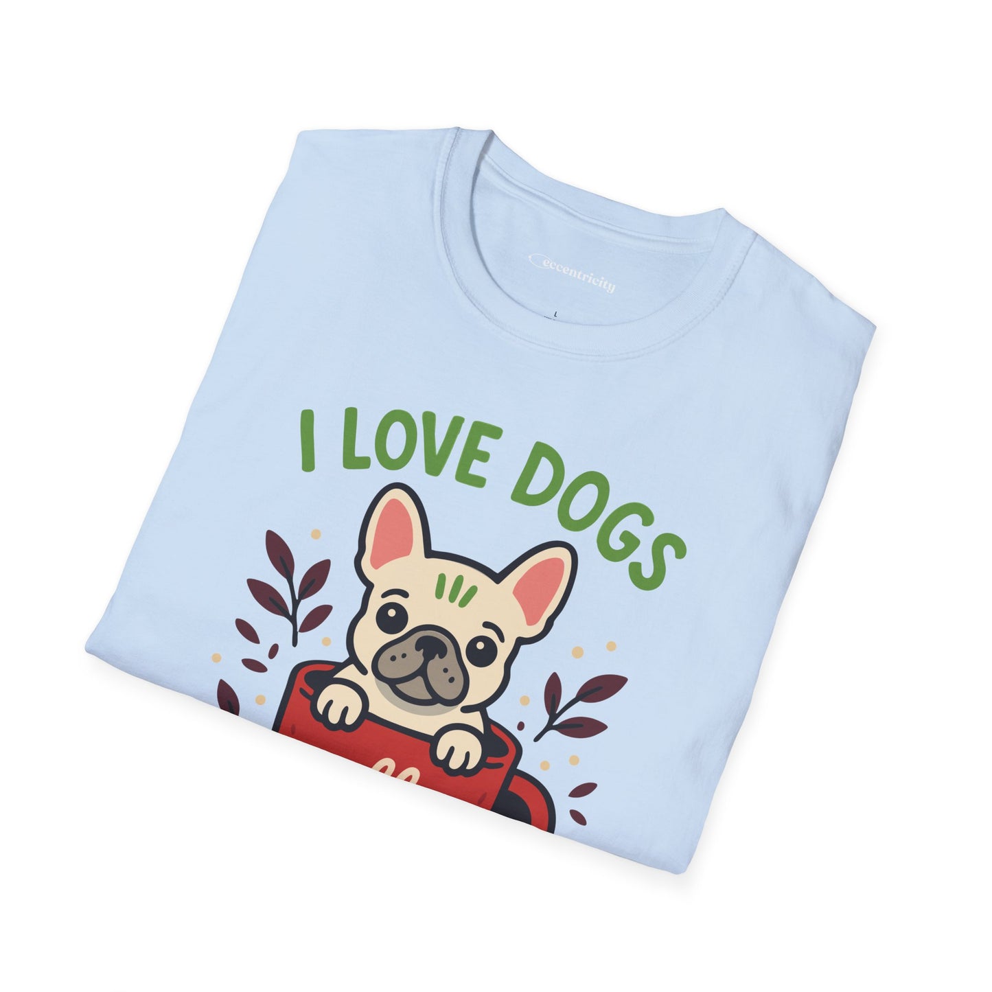 "I Love Dogs and Physics" - Premium Physics Shirt