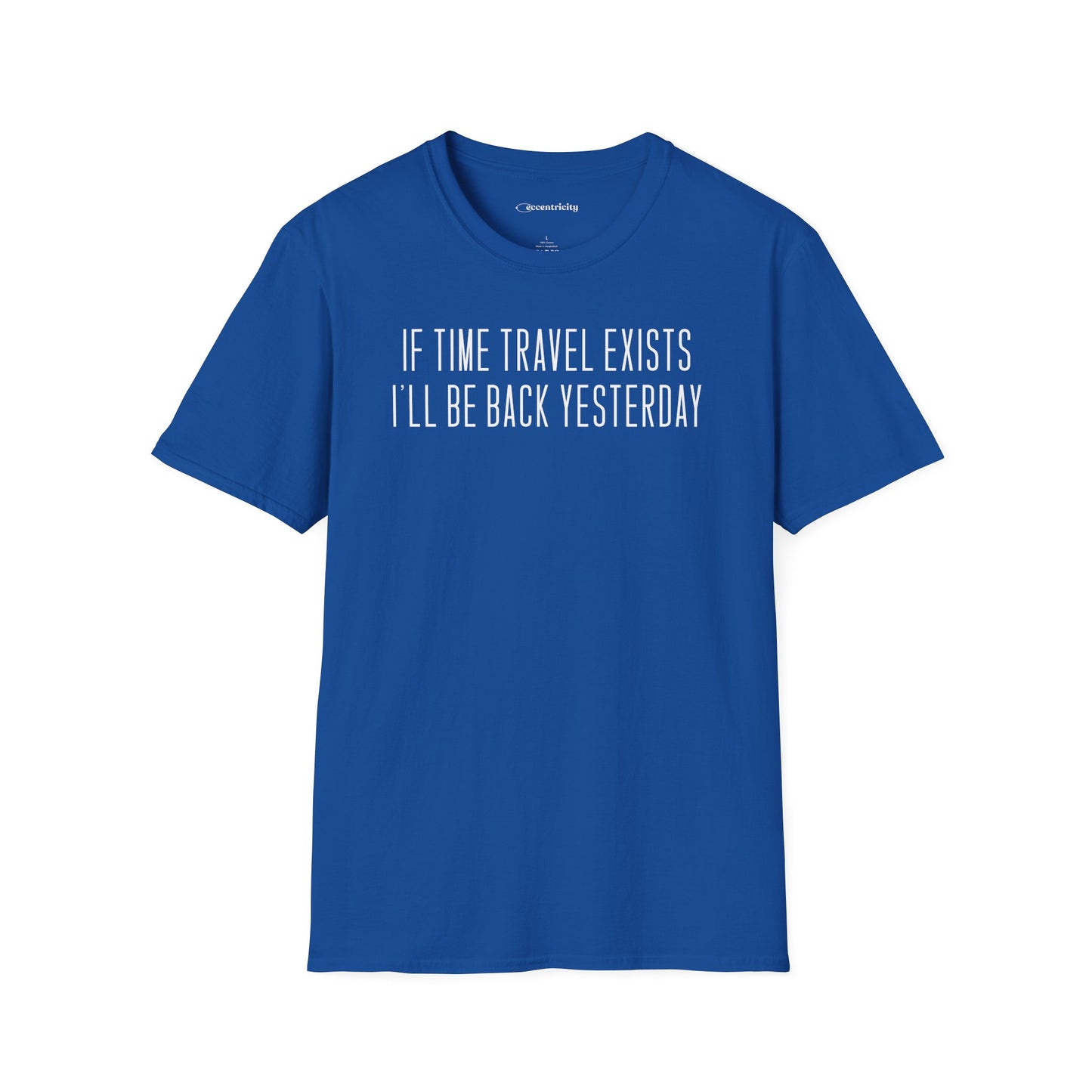 "If Time Travel Exists 0.2" Premium Physics Shirt