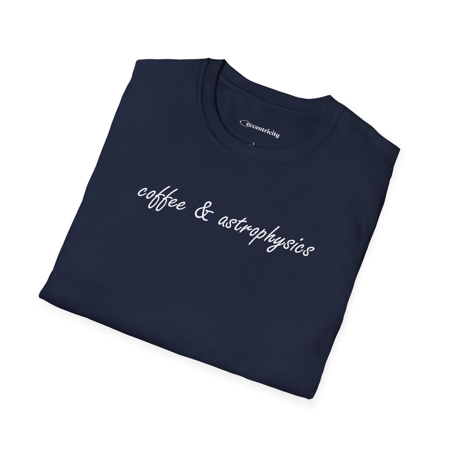 "Coffee & Astrophysics" Premium Physics Shirt
