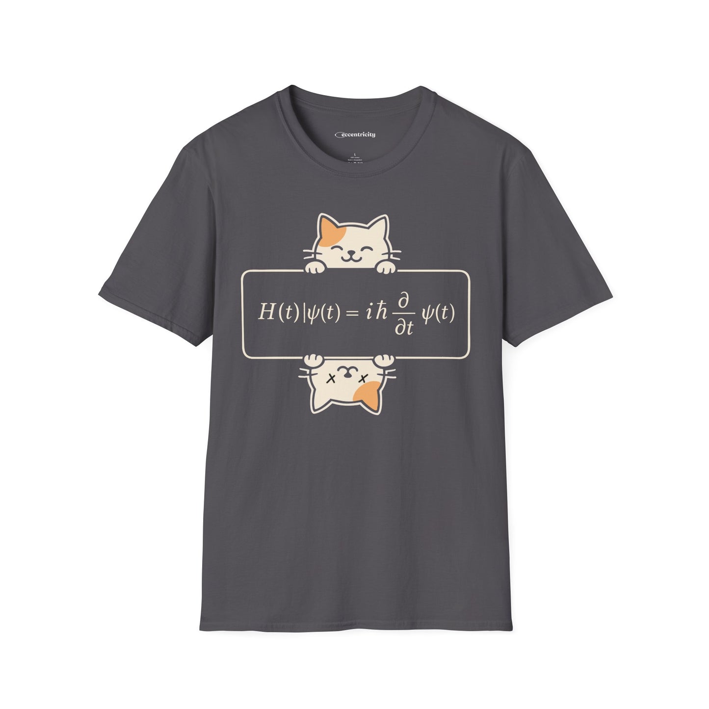 "Schrodinger's Cat and Equation" - Premium Physics Shirt