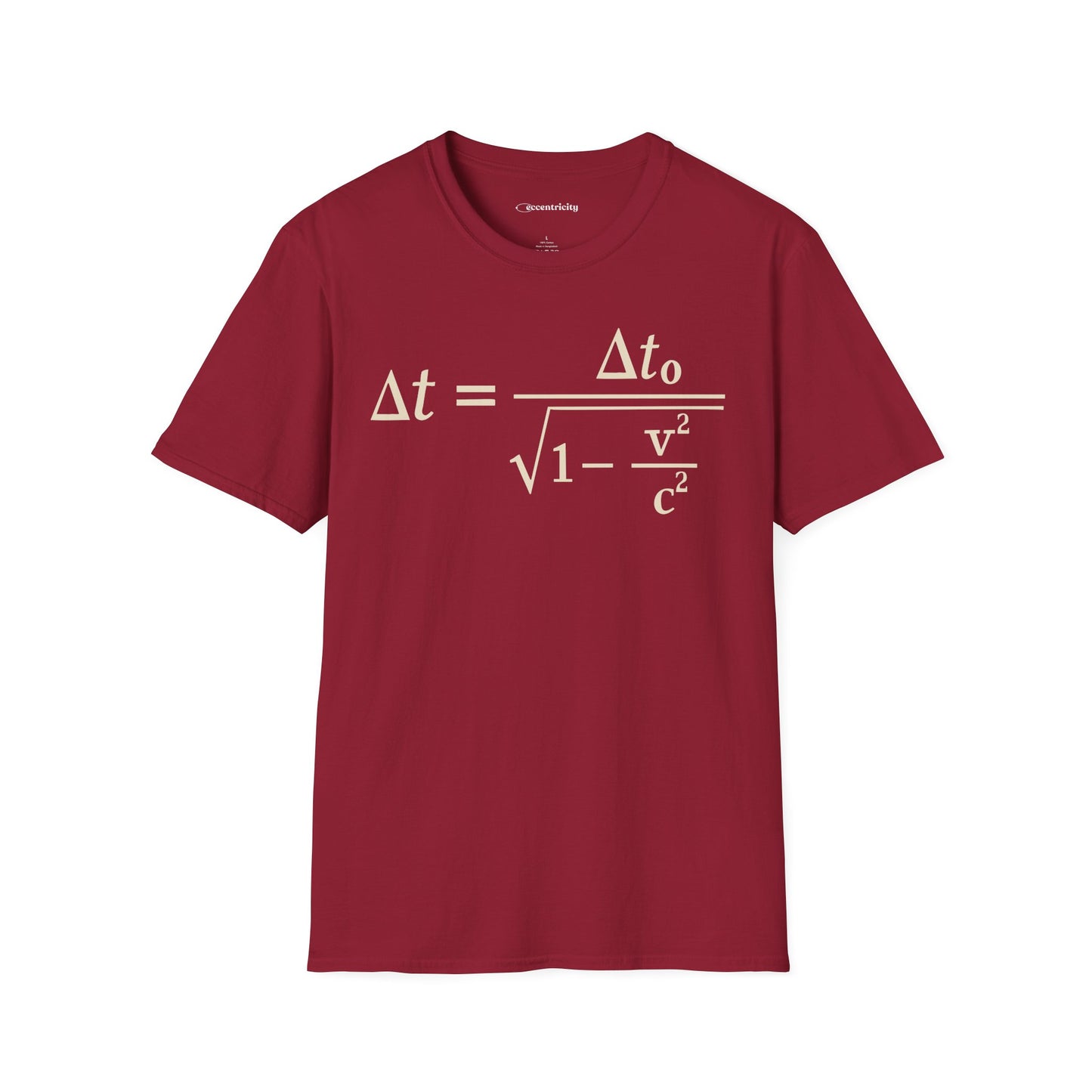 Time-Dilation Formula - Premium Physics Tee